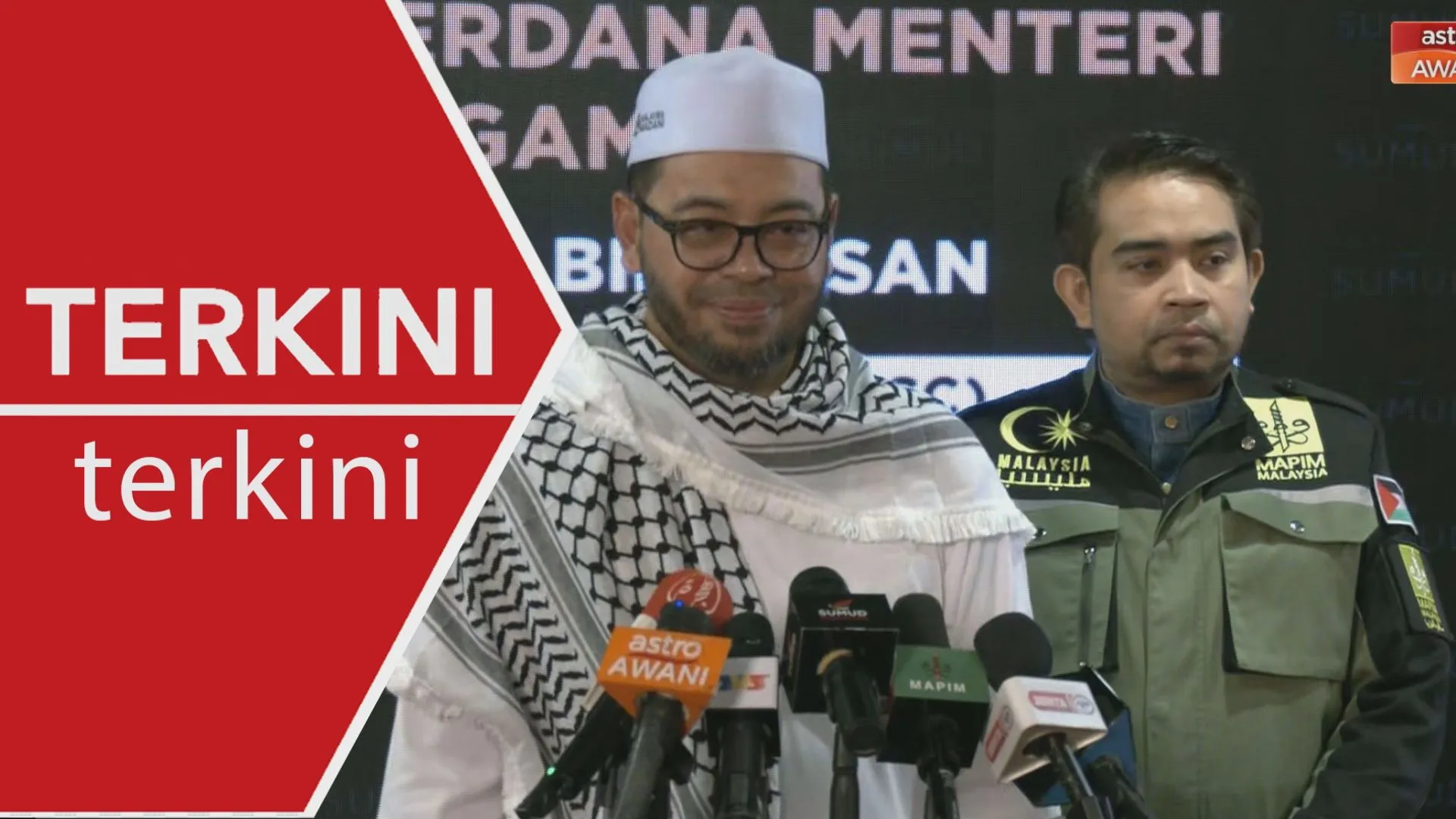 [TERKINI] Sidang Media khas Menteri Hal Ehwal Agama