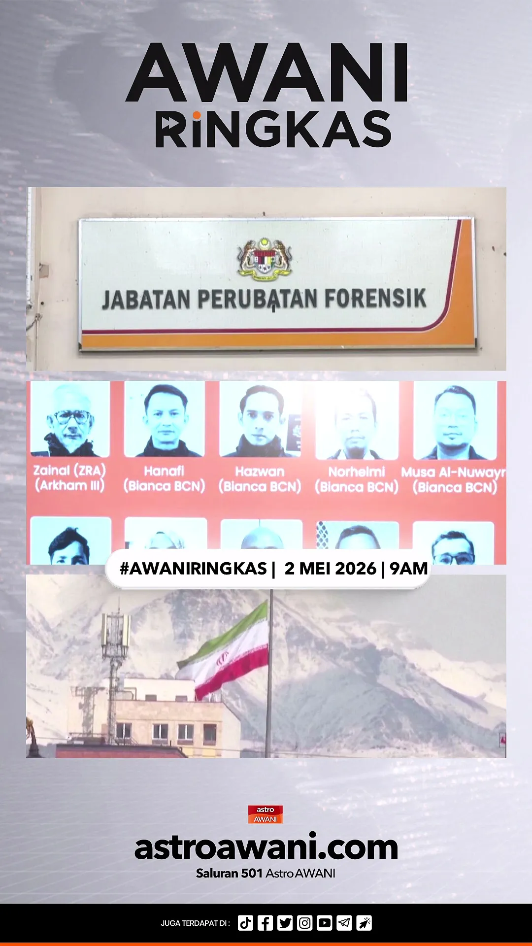 #AWANIRingkas 2 Mei 2026 | 9AM