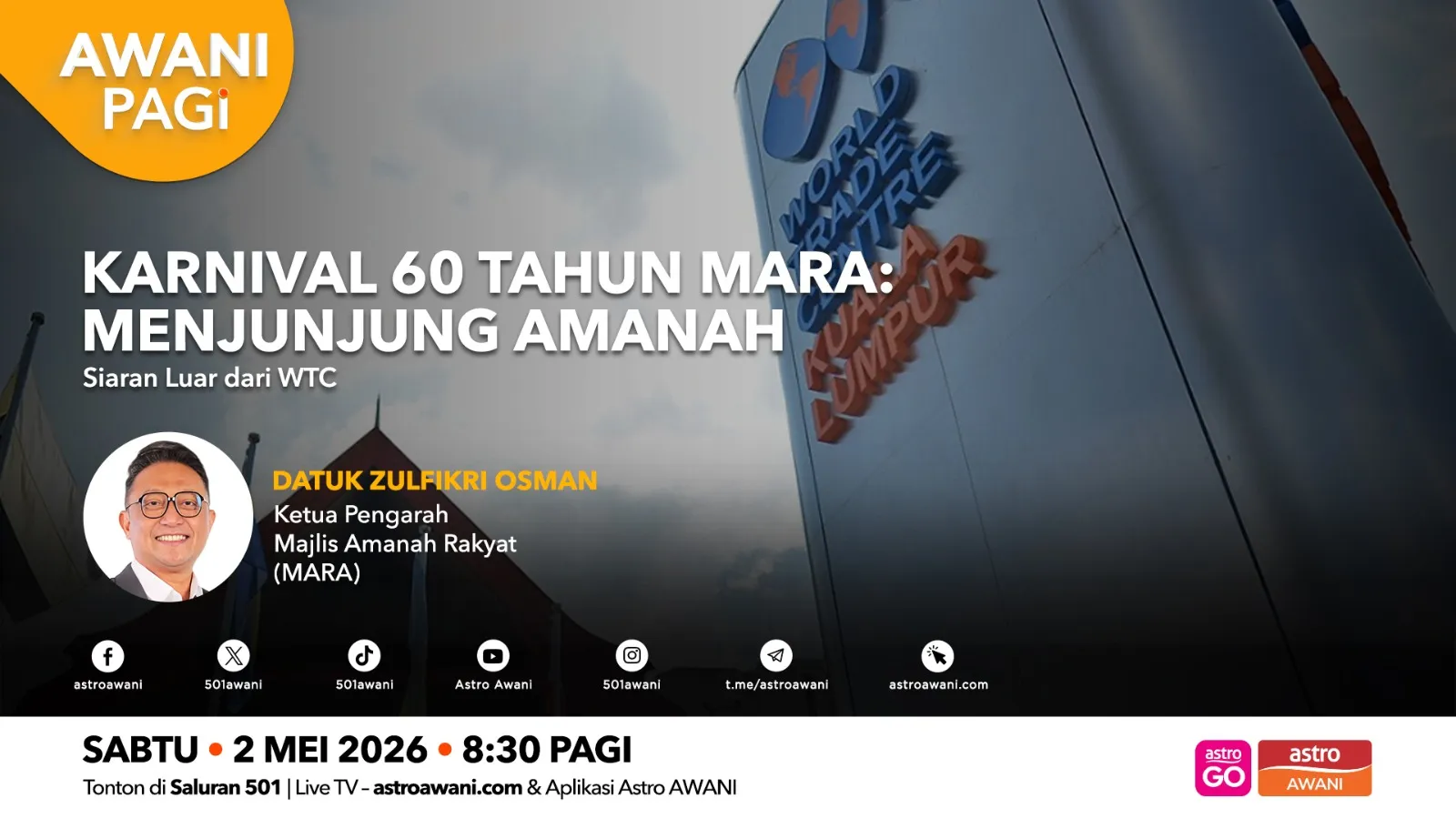 AWANI Pagi: Karnival 60 Tahun MARA: Menjunjung amanah