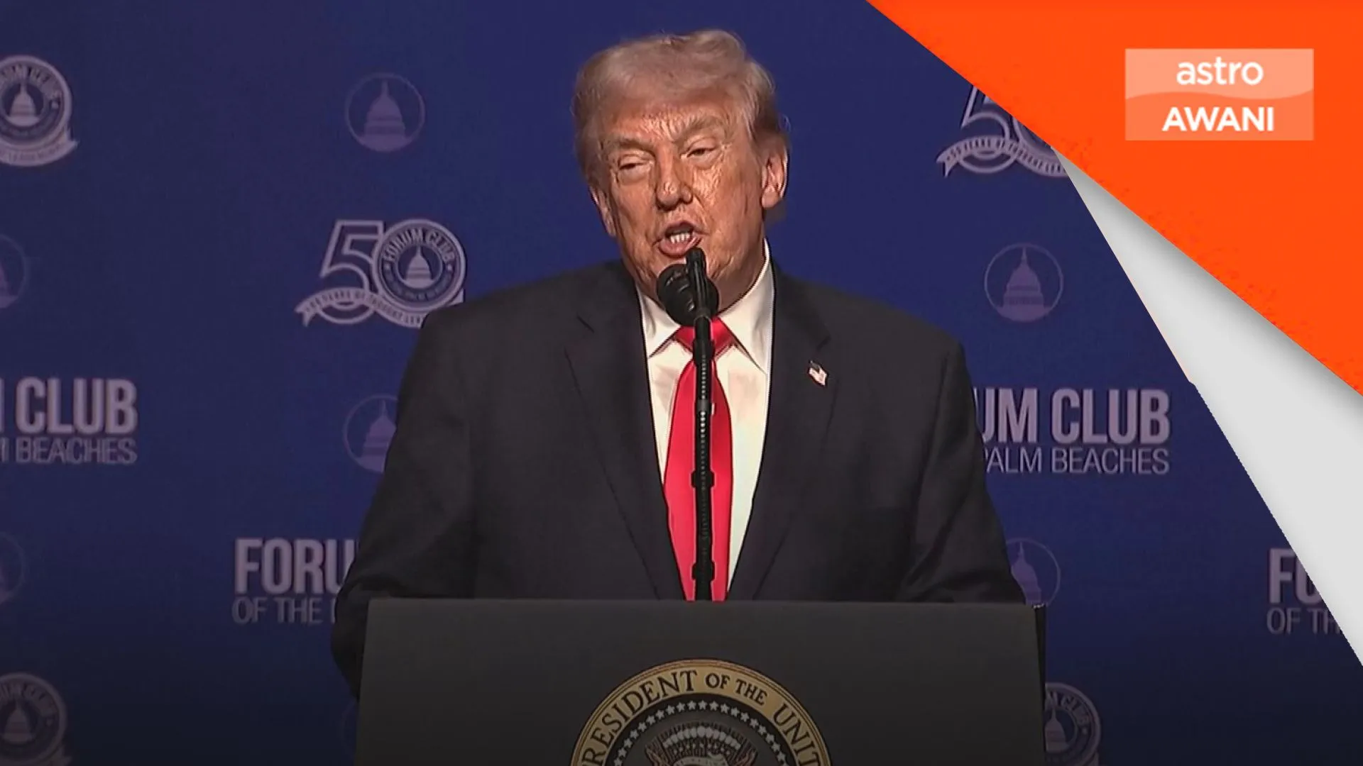 Tentera AS bertindak seperti lanun, sekat kapal Iran - Trump