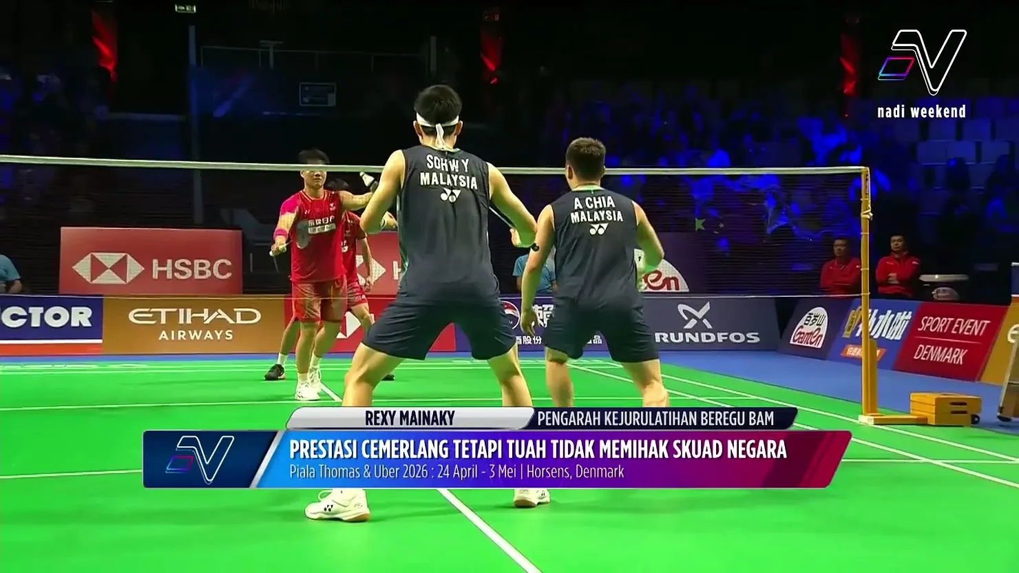 Kandas suku akhir Piala Thomas, Rexy sifatkan skuad lelaki negara berada di landasan tepat untuk misi lebih besar pada akan datang