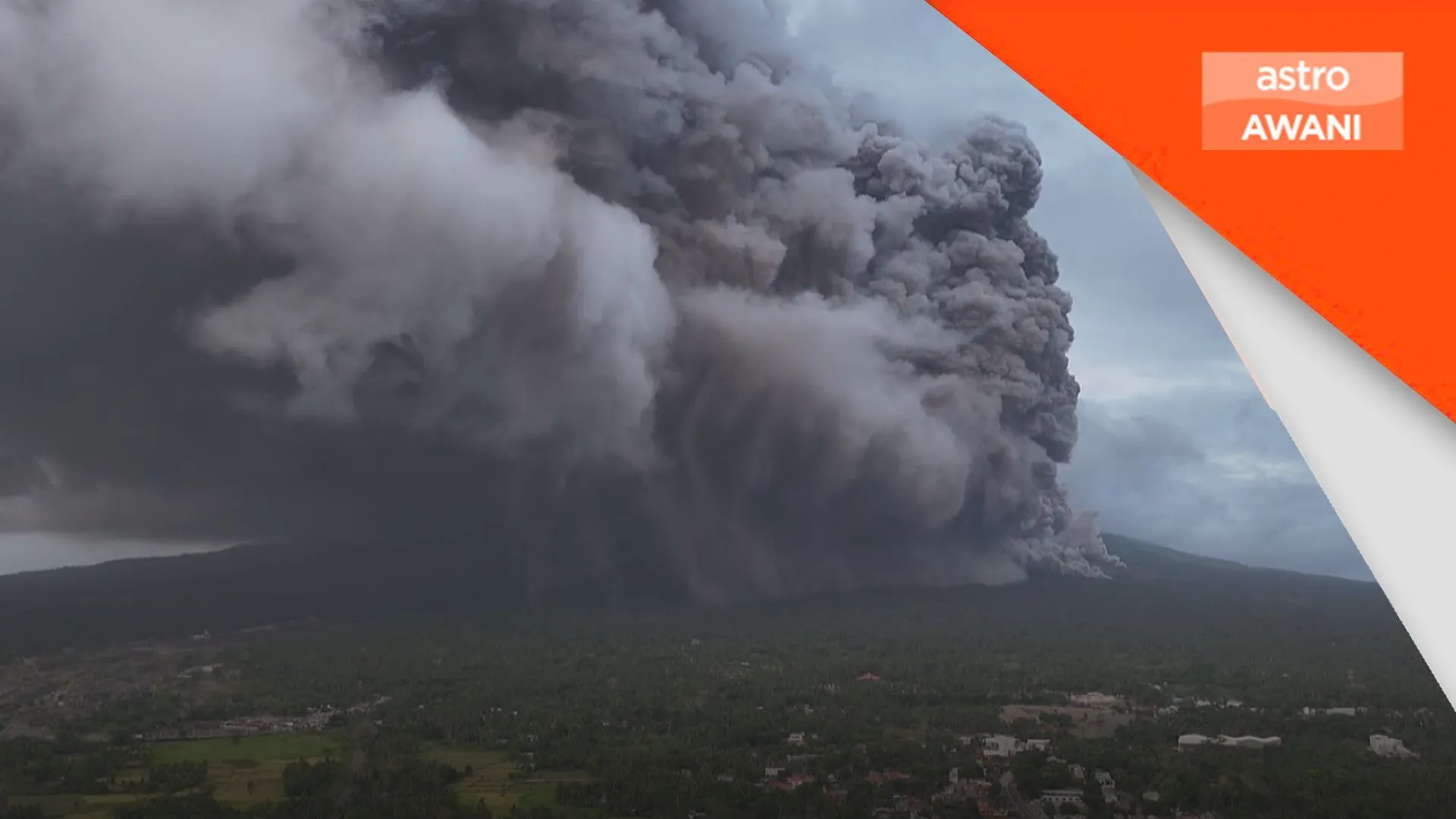 Tindak balas kecemasan diaktifkan susulan hujan abu di Gunung Berapi Mayo