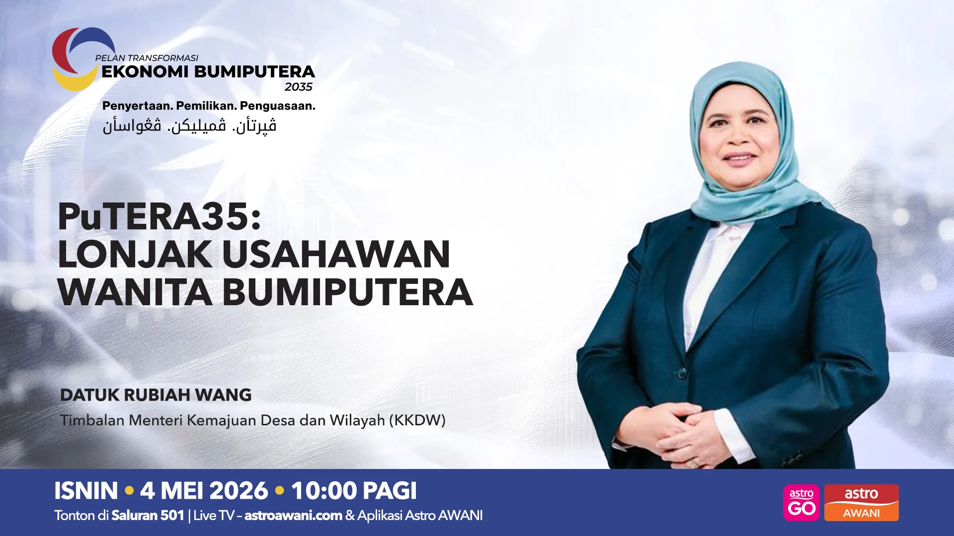 PuTERA35: Lonjak Usahawan Wanita Bumiputera