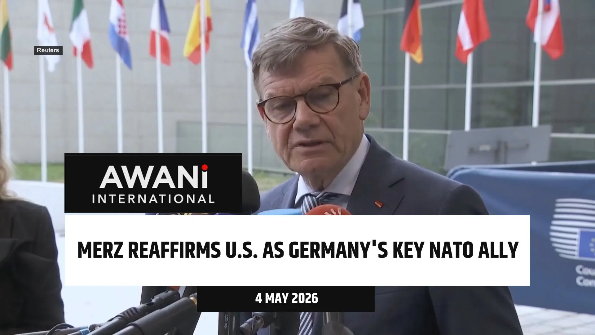 Merz reaffirms U.S. as Germany's key NATO ally