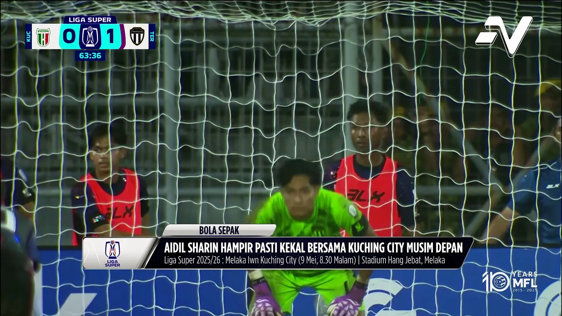 Iswandi Ali Hassan sahkan Aidil Sharin kekal bersama Kuching City