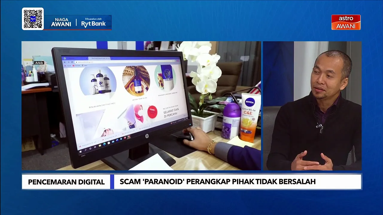 Scam 'paranoid' perangkap pihak tidak bersalah