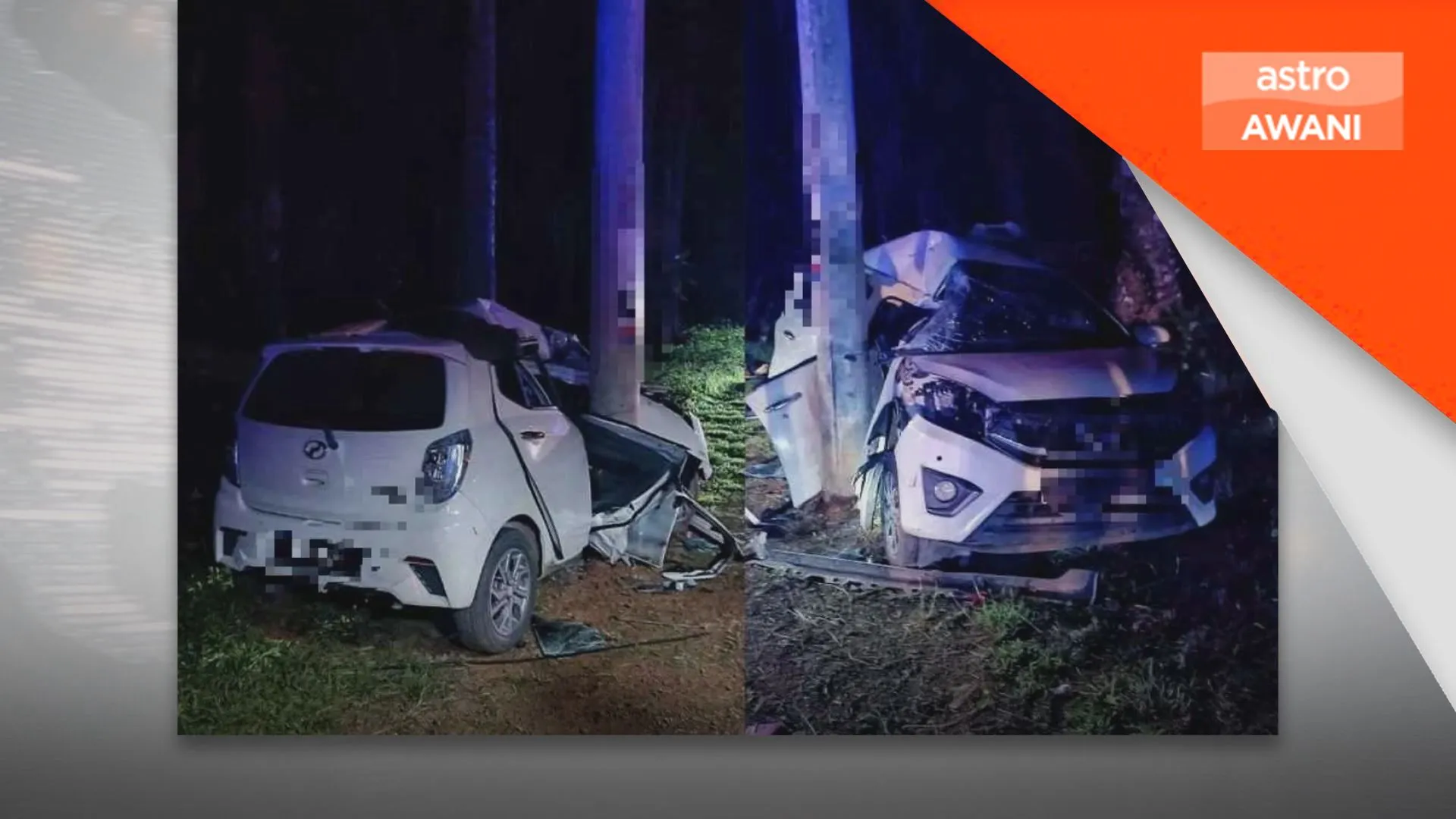 Dua lelaki maut kereta terbabas di Maran