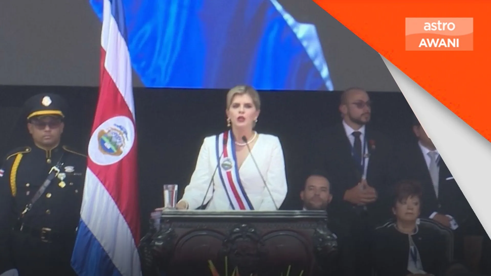 Presiden baharu Costa Rica janji perangi jenayah