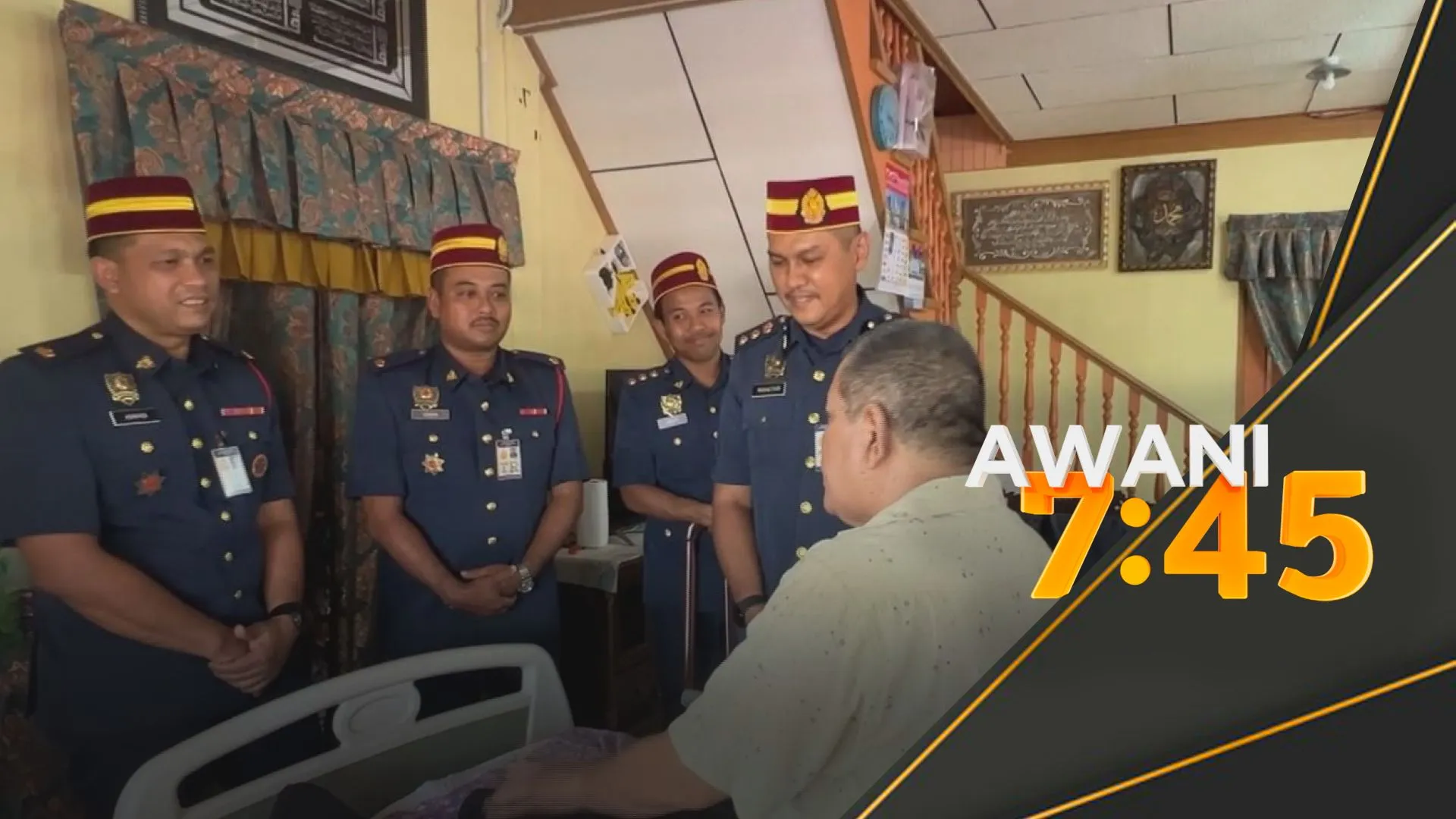 Jiwa menyelamat tersemat, walaupun terlantar di katil