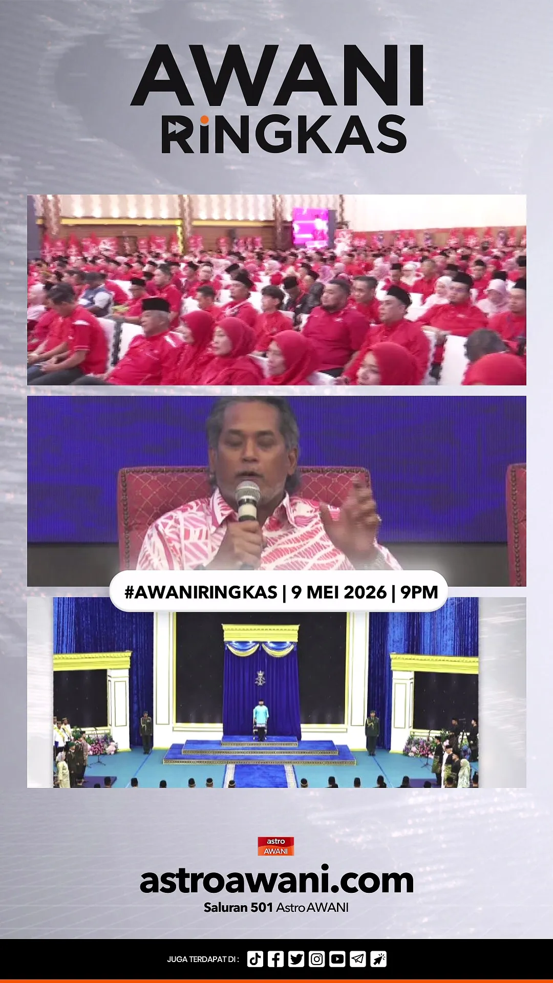 #AWANIRingkas 9 Mei 2026 | 9PM