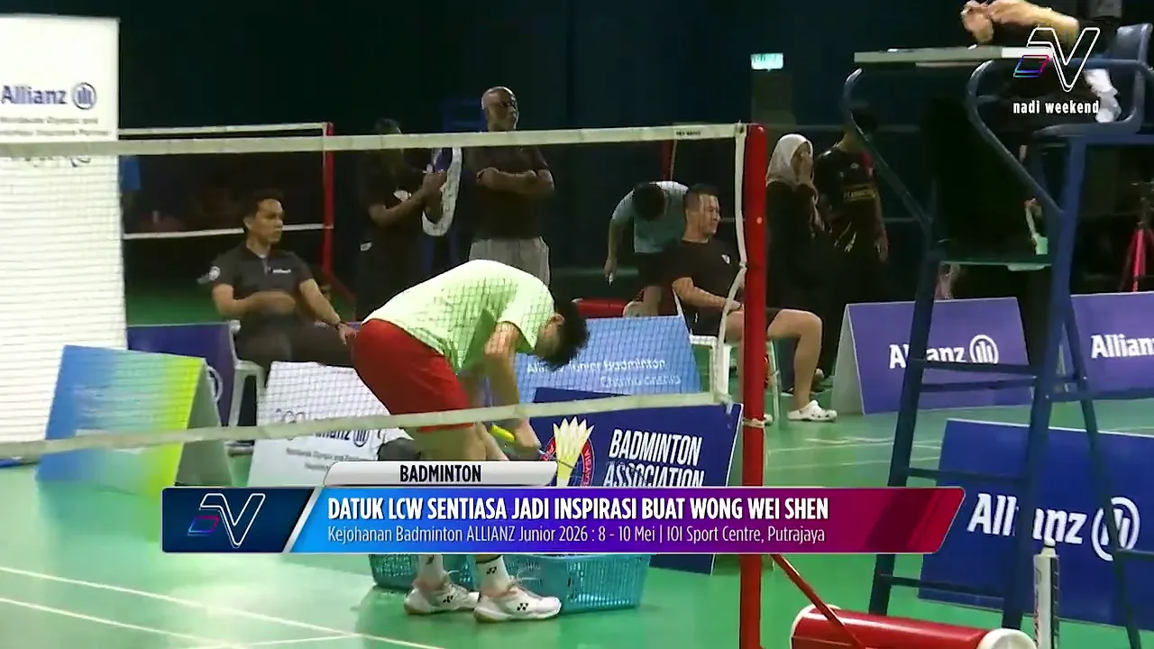 Lee Chong Wei sentiasa jadi inspirasi buat Wong Wei Shen