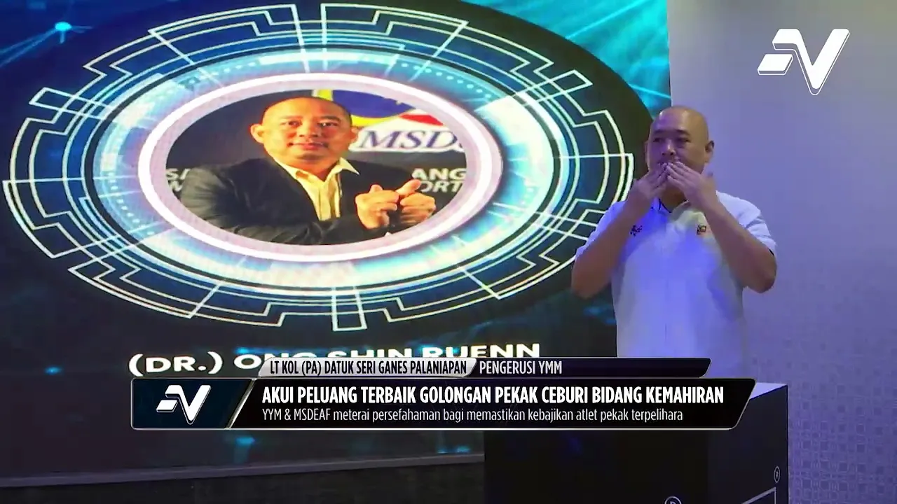Yayasan Mahir Malaysia dan MSDeaf berkerjasama rancang pelan strategik bantu atlet bina masa hadapan yang lebih terjamin