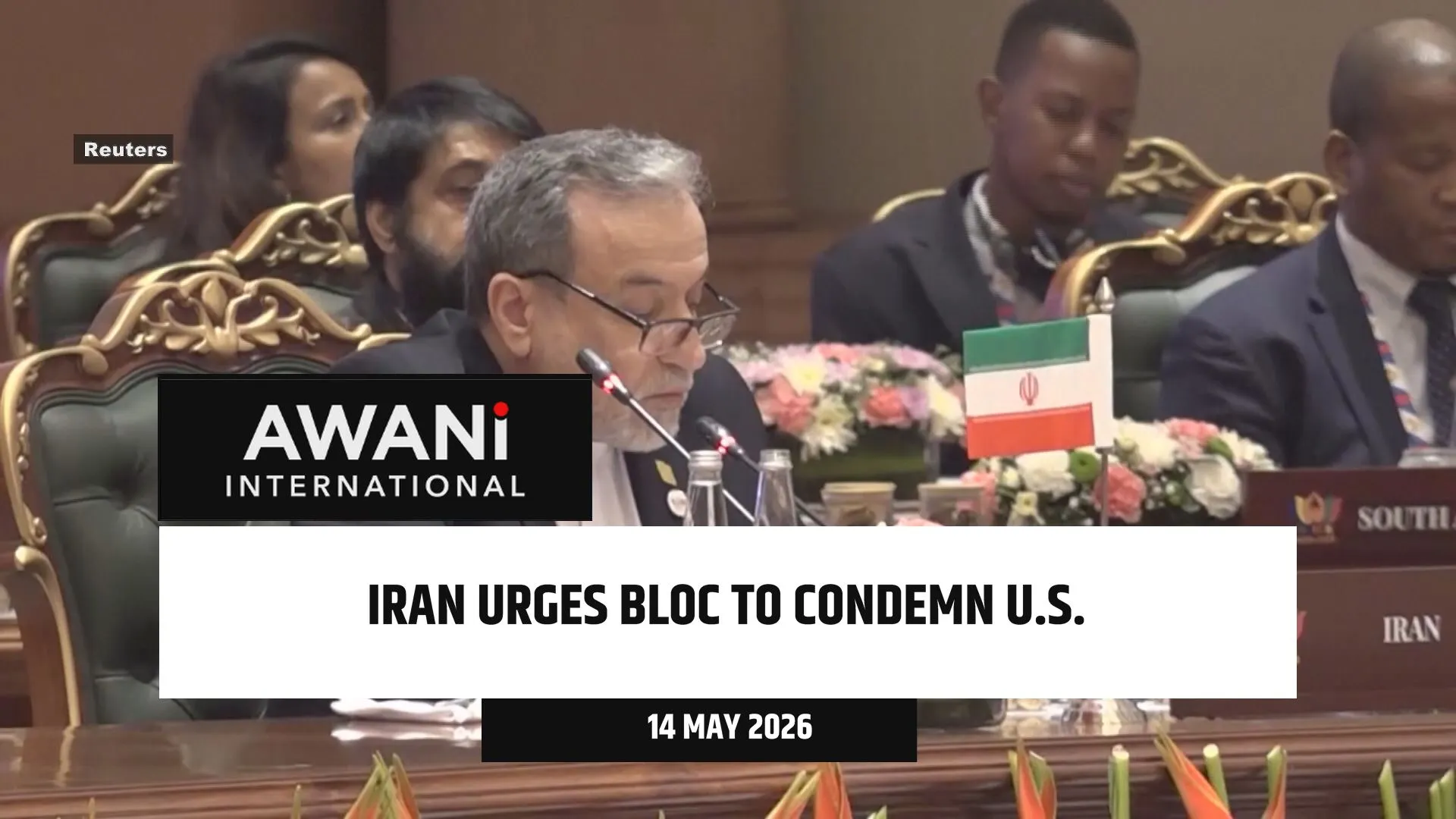 BRICS split as Iran urges bloc to condemn U.S.