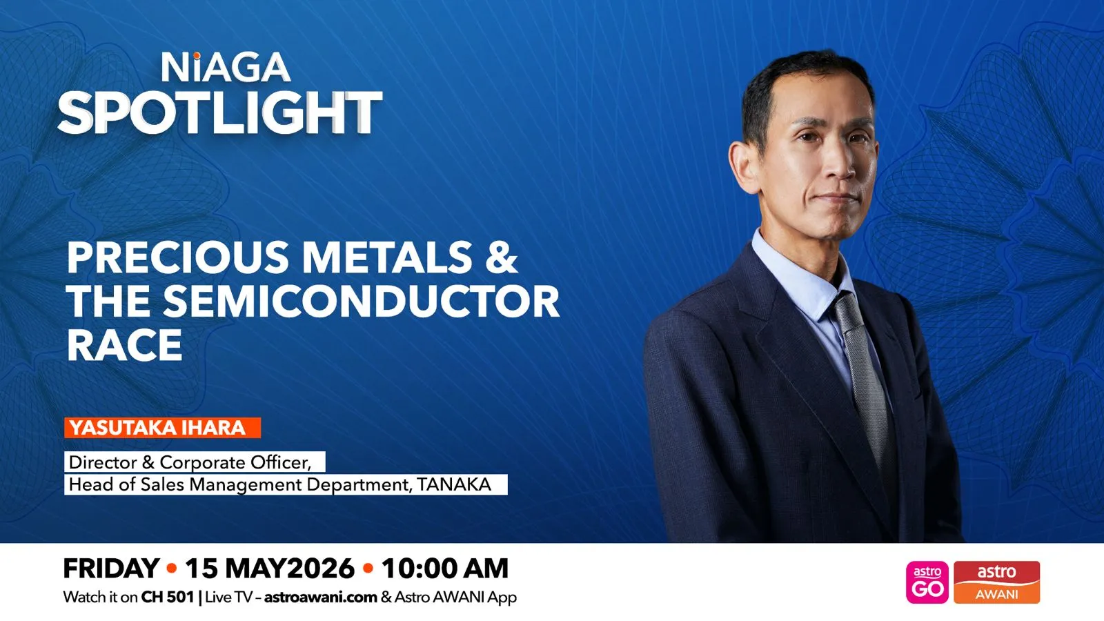 Niaga SPOTLIGHT: Precious Metals & the Semiconductor Race