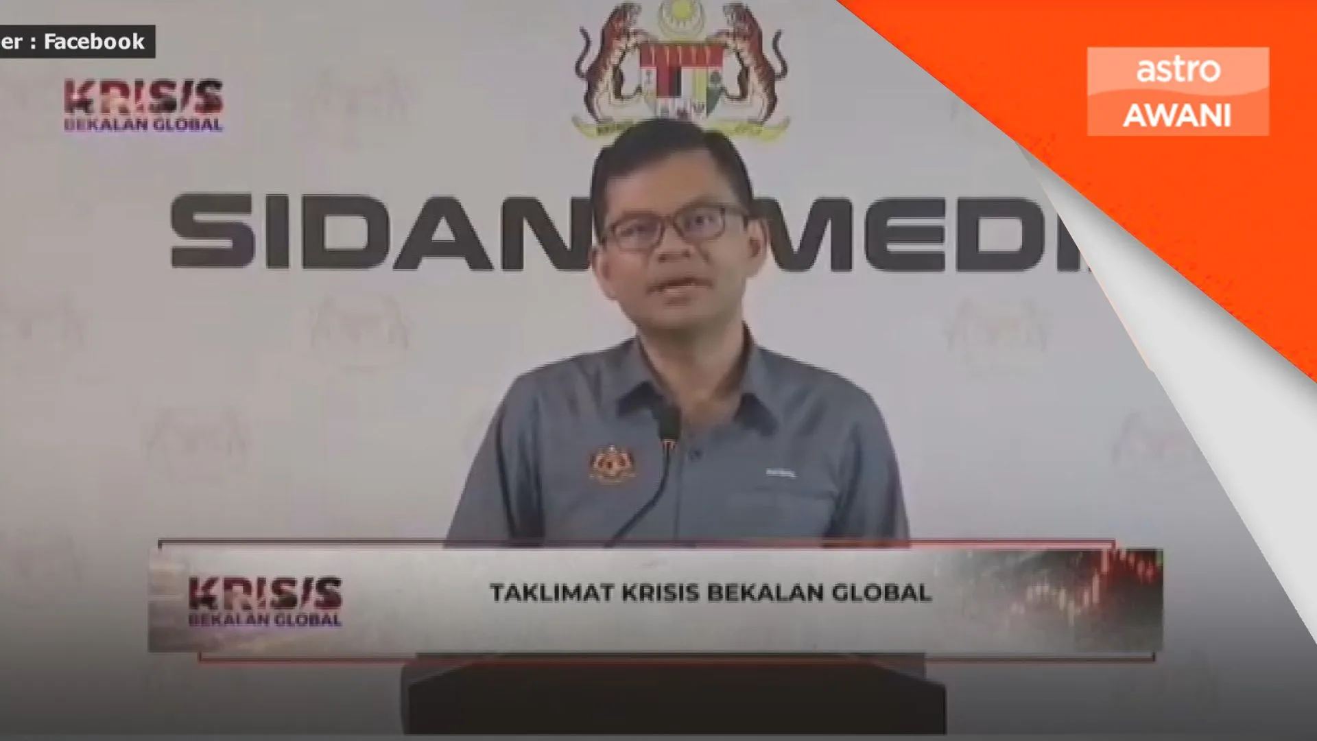 Dashboard krisis global kini boleh diakses rakyat