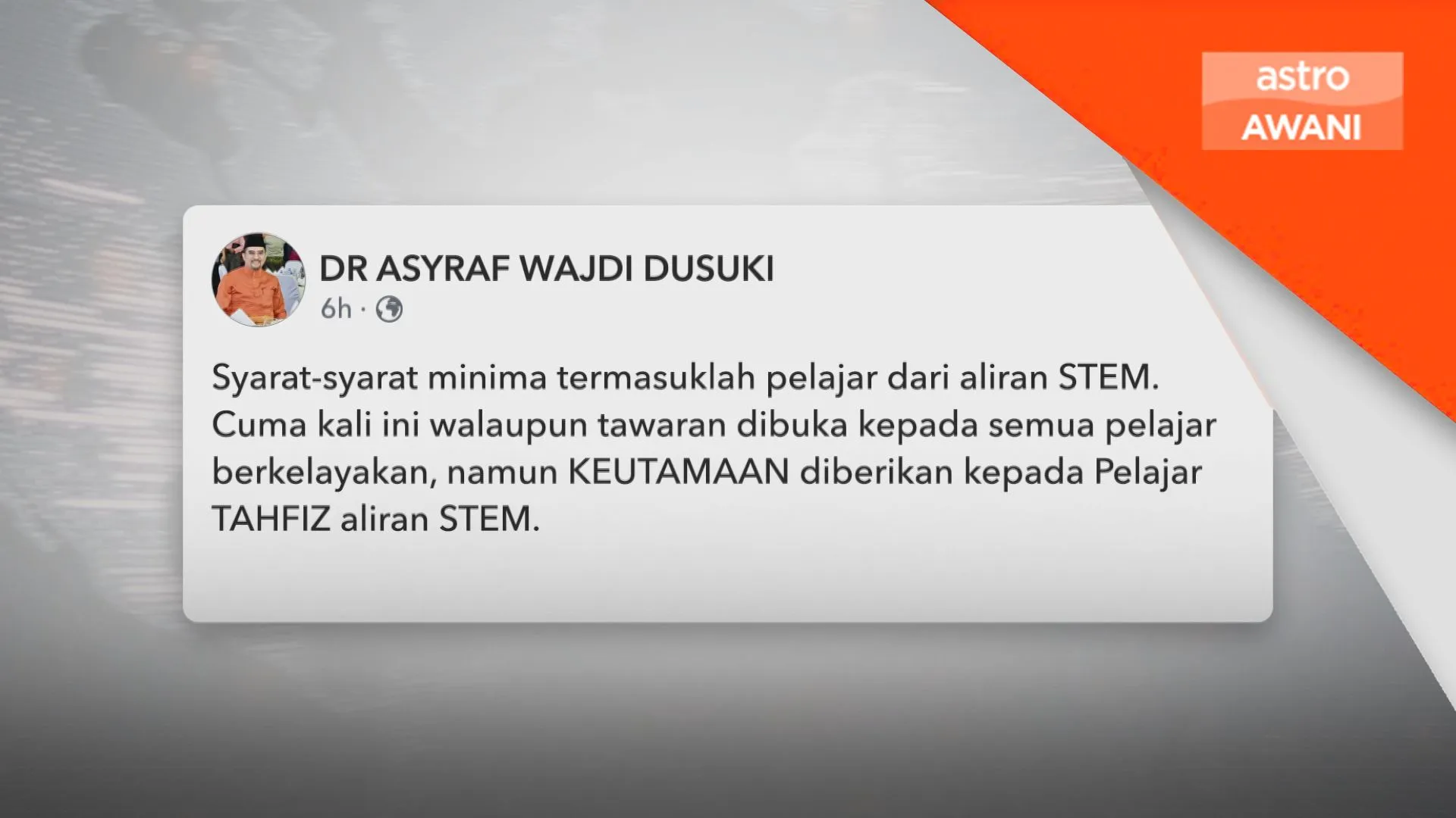 MARA buka pembiayaan kadet juruterbang, utamakan pelajar tahfiz aliran STEM