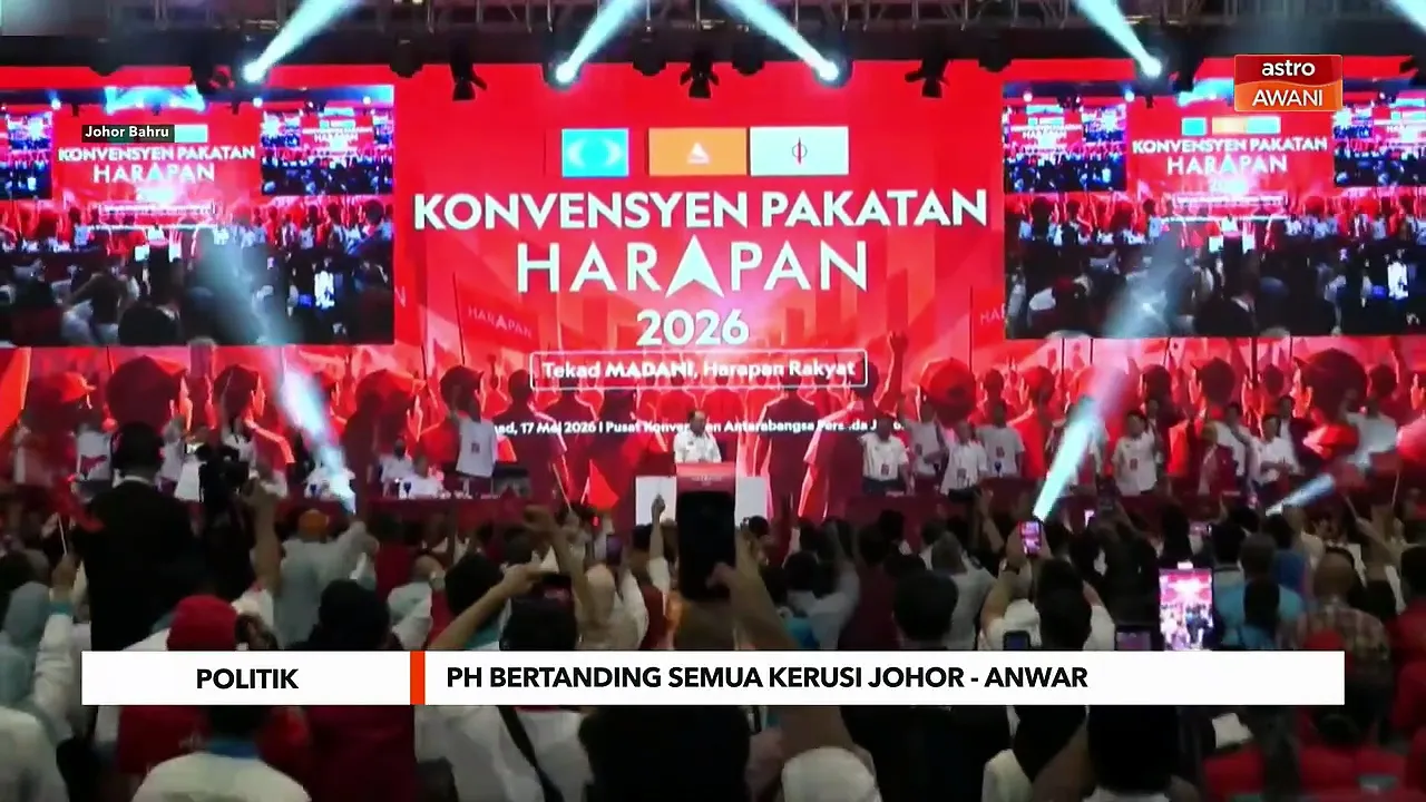 PRN: PH bertanding semua kerusi Johor - Anwar