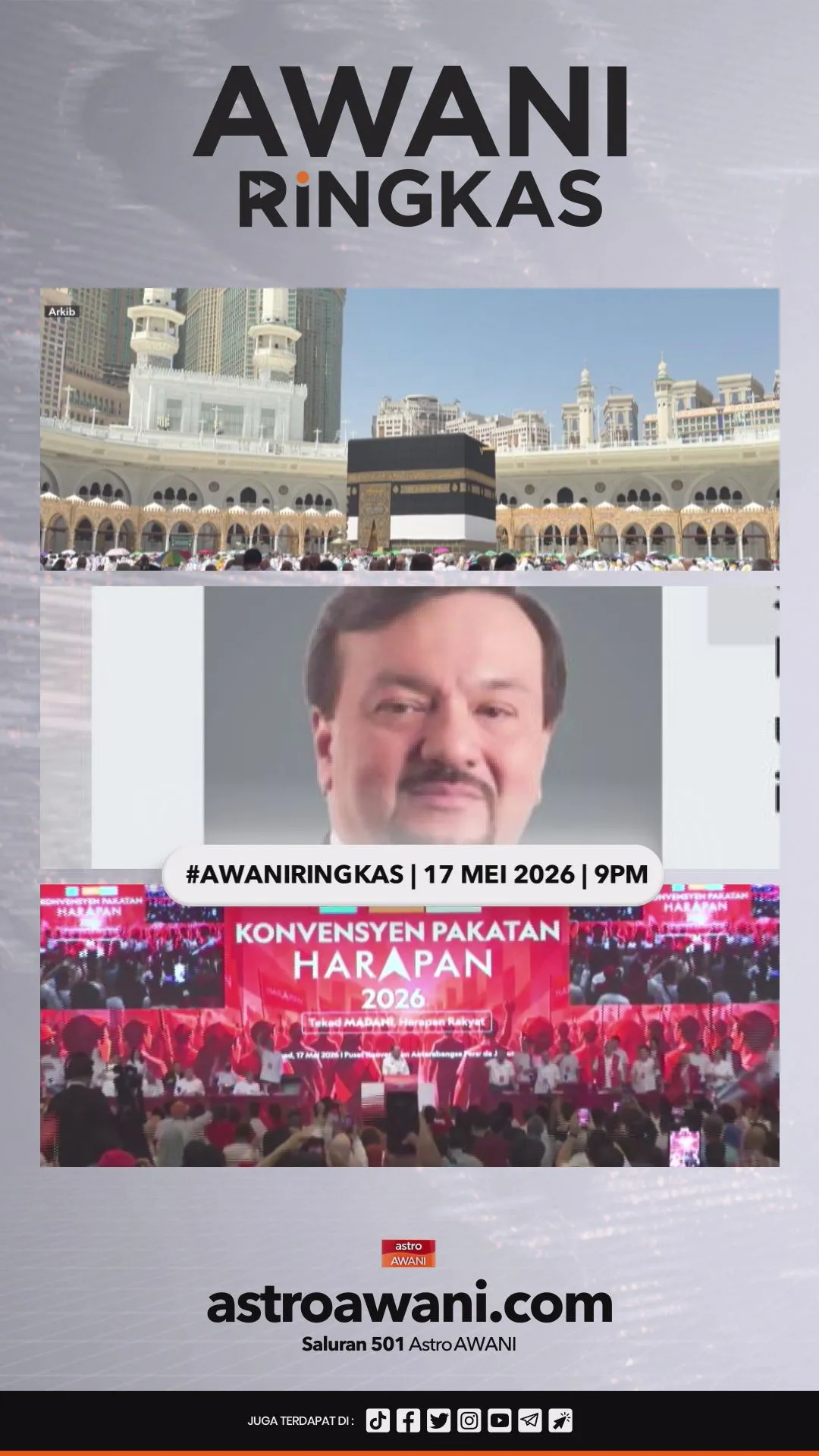 #AWANIRingkas 17 Mei 2026 | 9PM