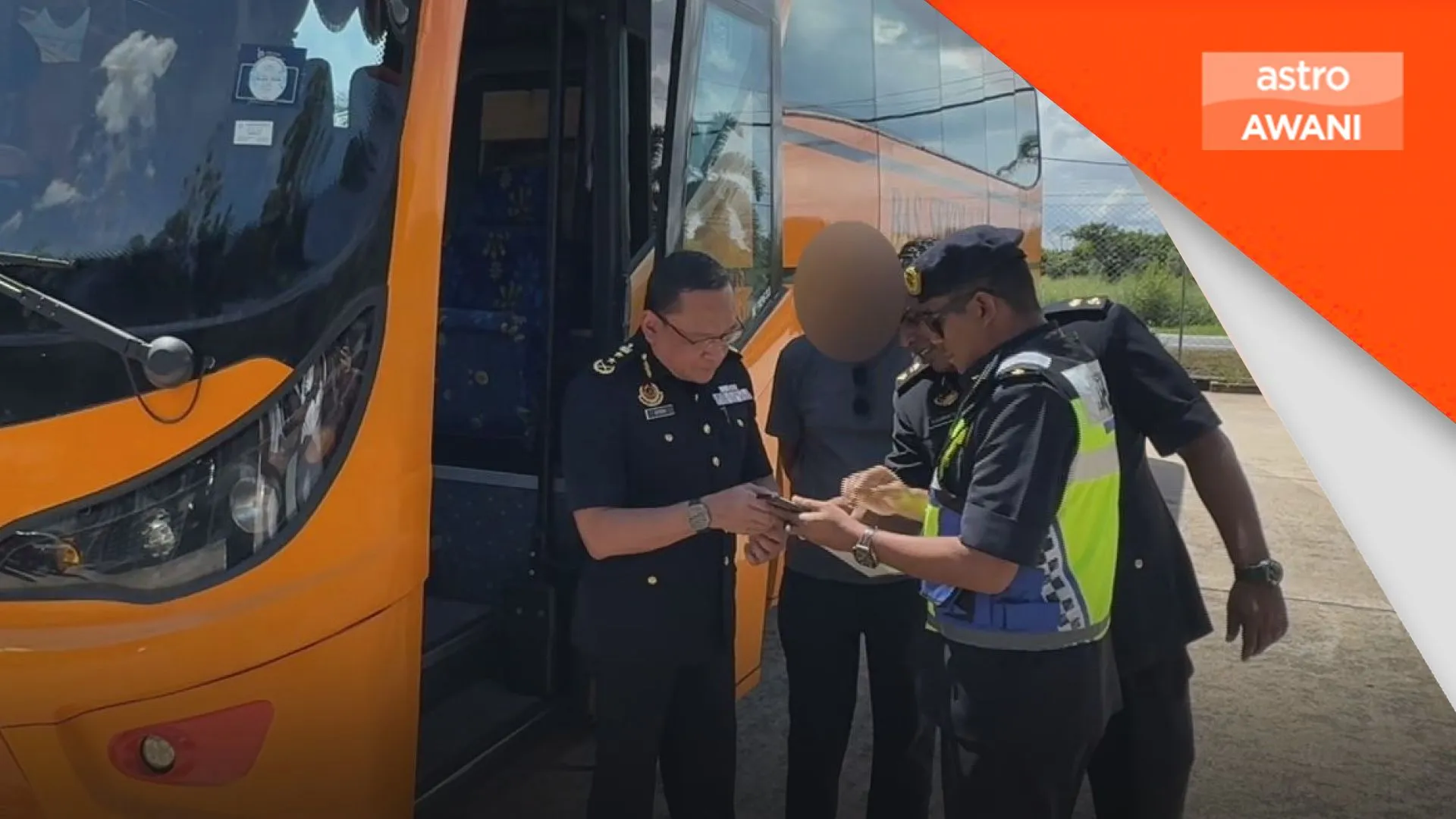 JPJ Kedah tahan pemandu bas sekolah langgar syarat permit