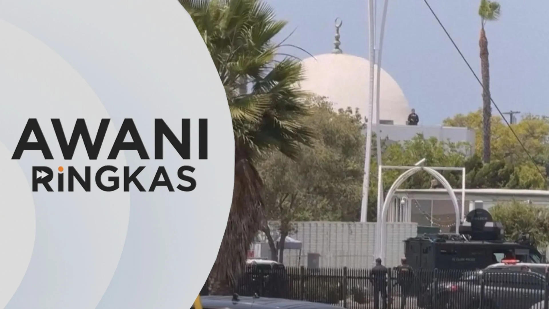 AWANI Ringkas: Remaja lepas tembakan di Masjid San Diego