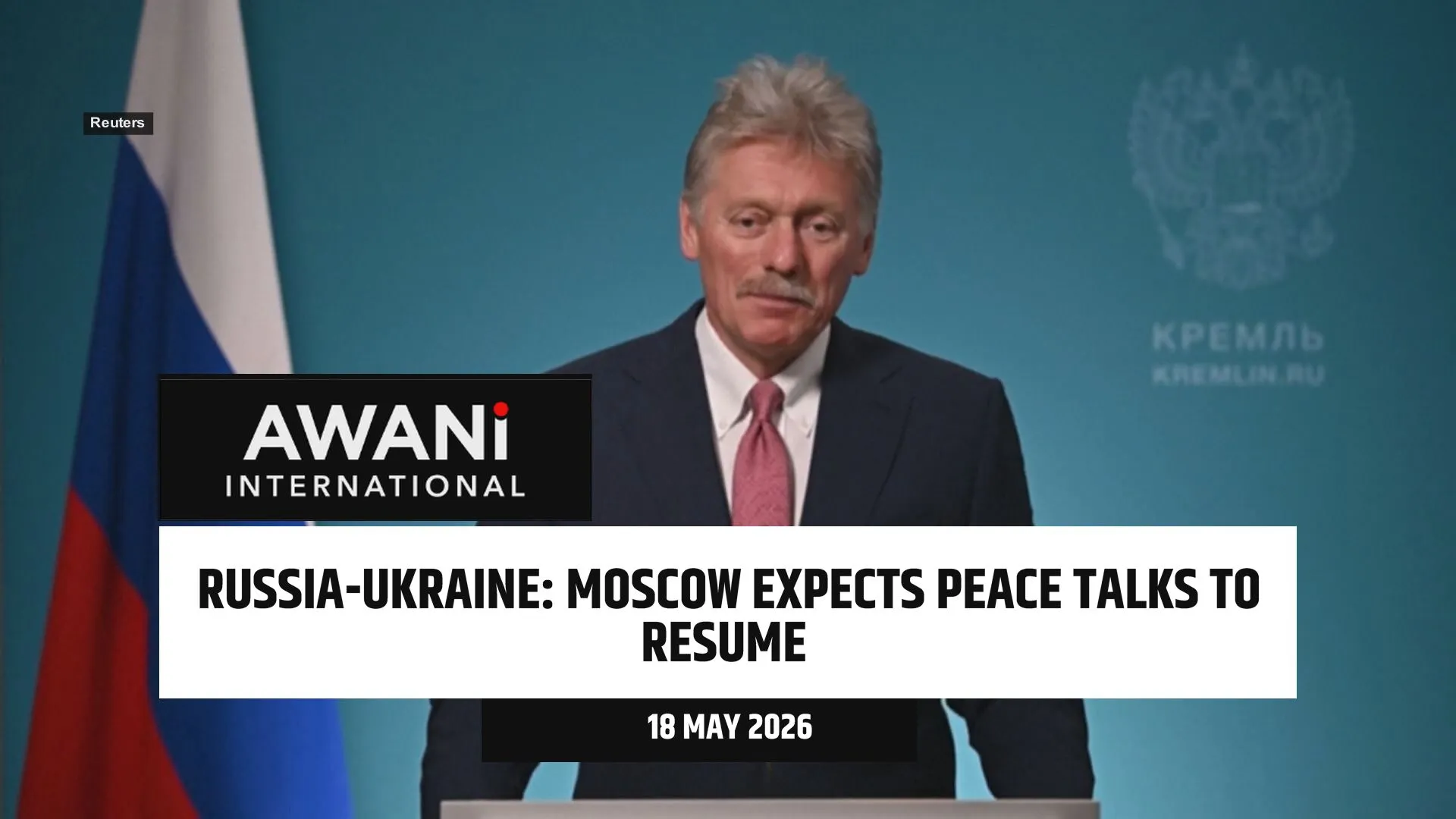 Moscow expects peace talks to resume
