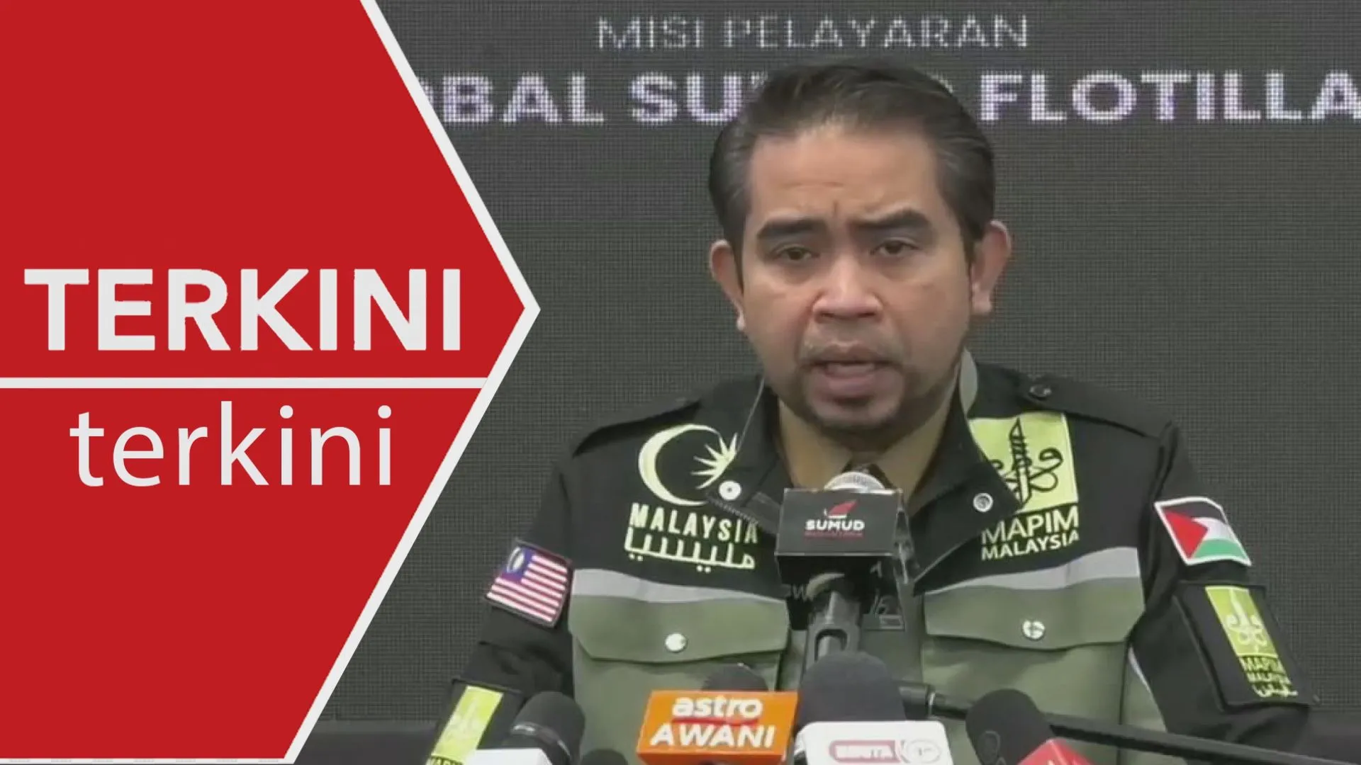 [TERKINI] Perkembangan terkini misi Global Sumud Flotilla