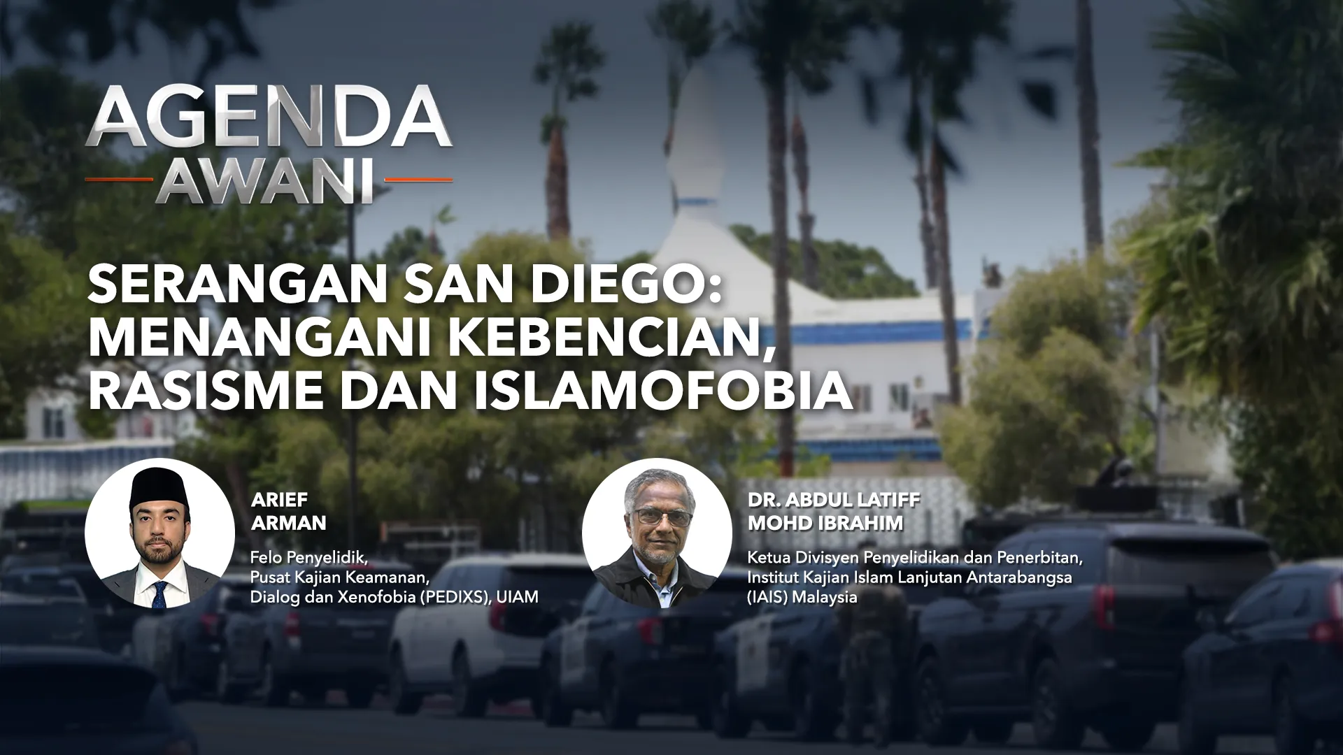 Agenda AWANI: Serangan San Diego | Menang kebencian, rasisme dan Islamofobia