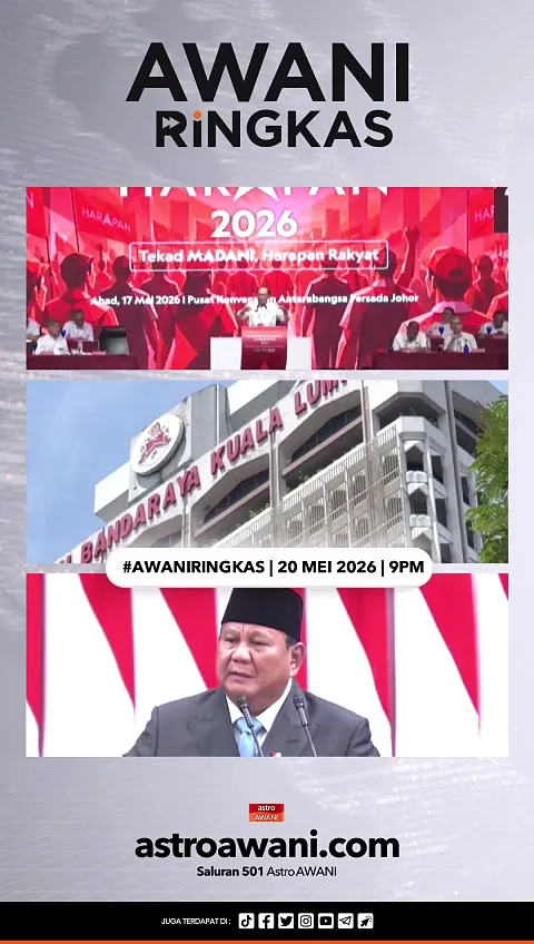 #AWANIRingkas 20 Mei 2026 | 9PM