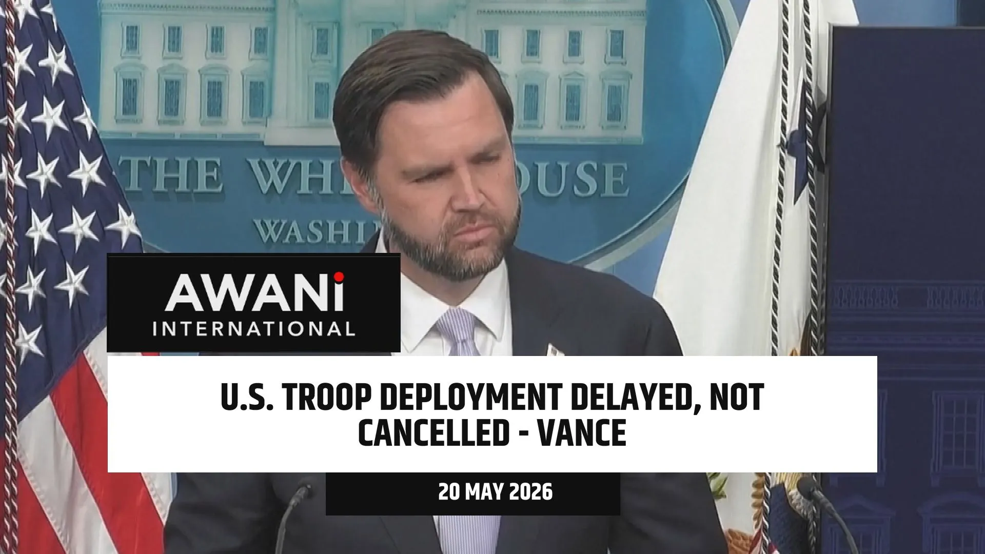 U.S. troop deployment to Poland delayed, not cancelled, says Vance