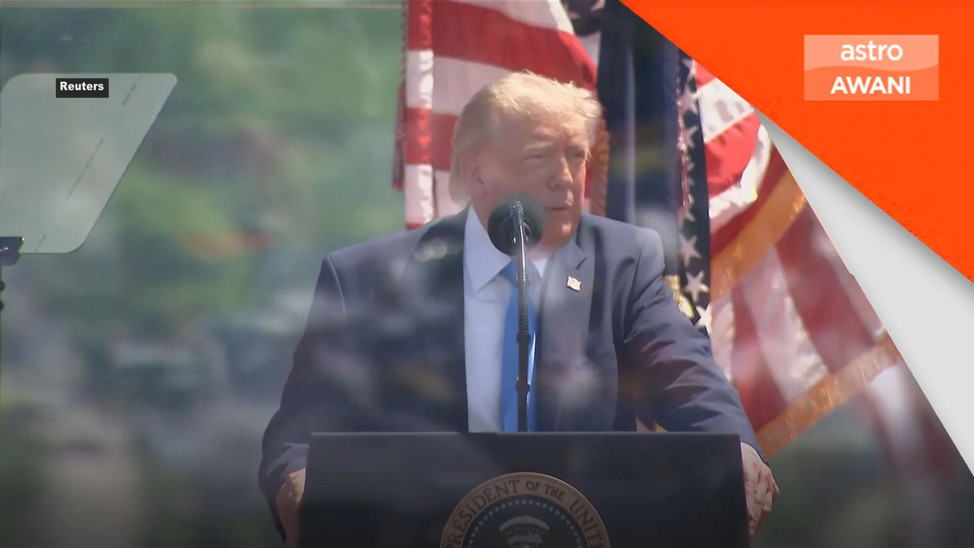Trump buka kemungkinan serangan lebih keras ke atas Iran