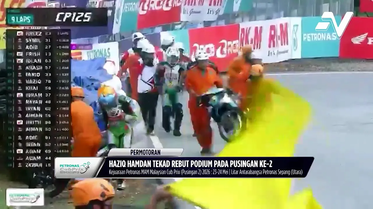 Haziq Hamdan tekad rebut podium CP125 pada pusingan ke-2