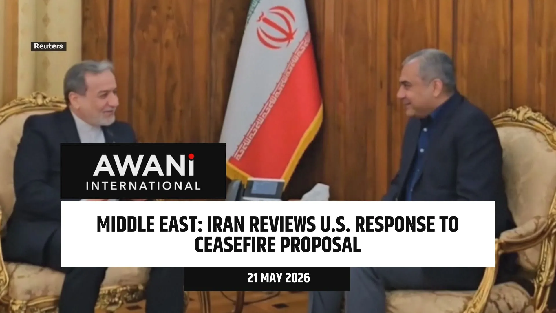 Iran reviews U.S. response to ceasefire proposal
