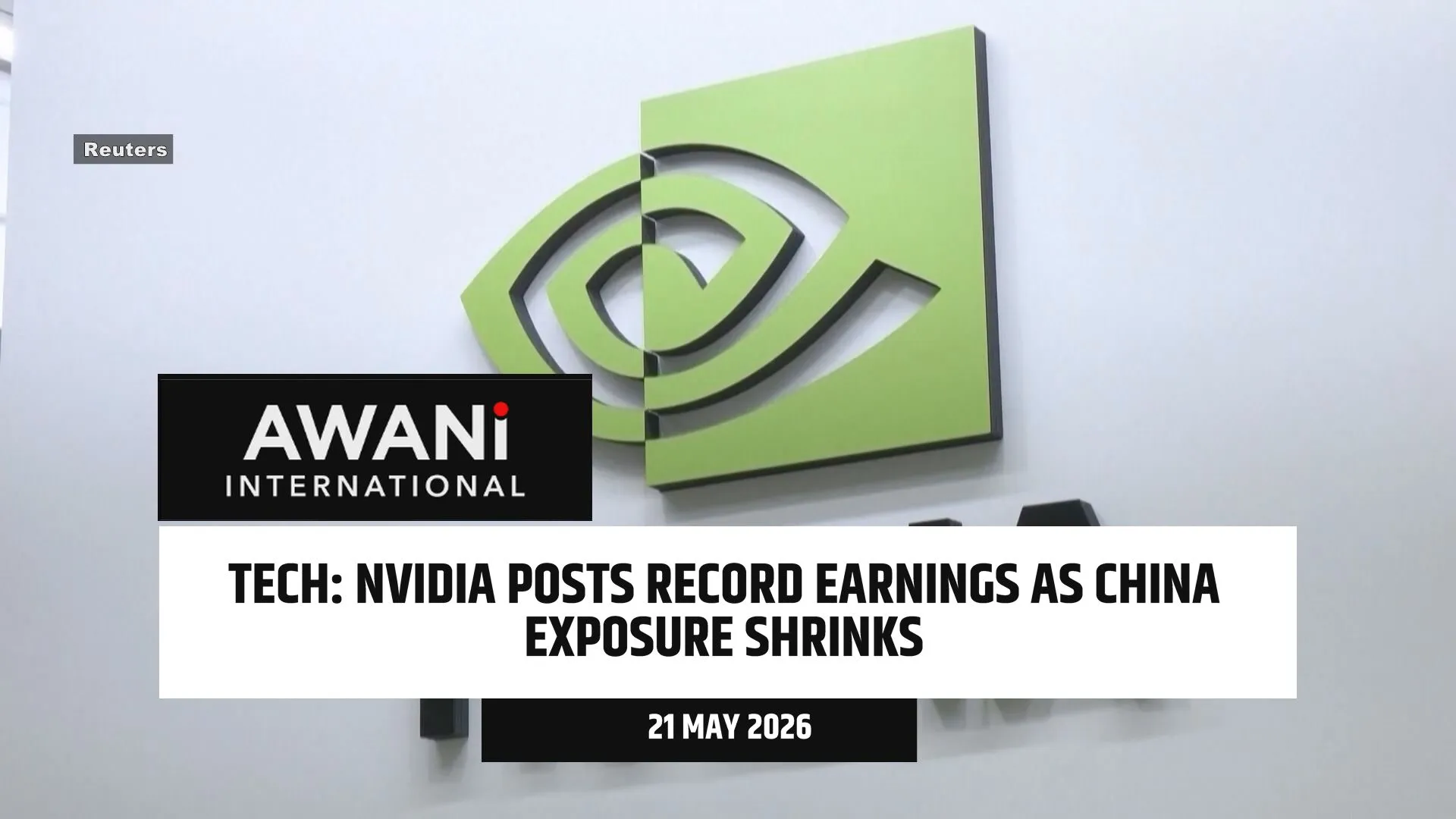 Nvidia's posts record earnings as China exposure shrinks