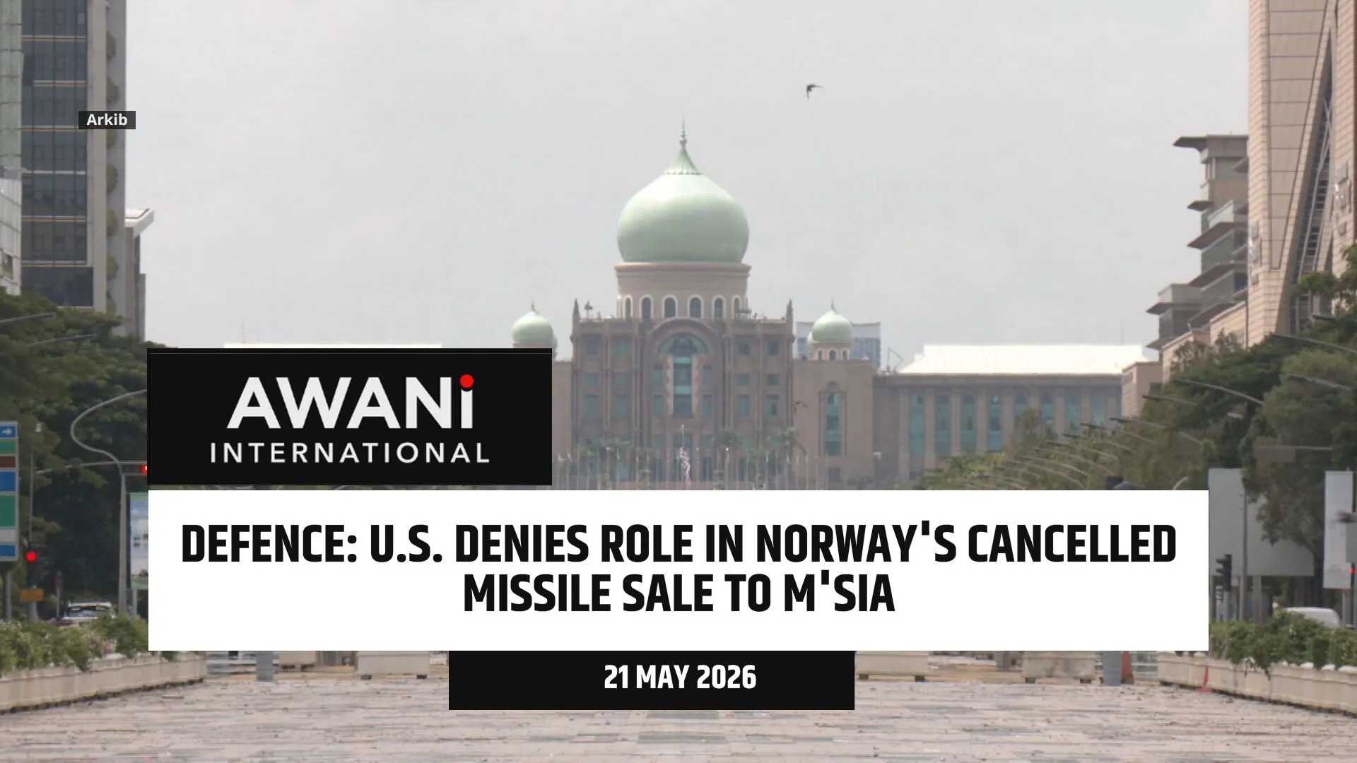 U.S. denies role in Norway's cancelled missile sale to Malaysia