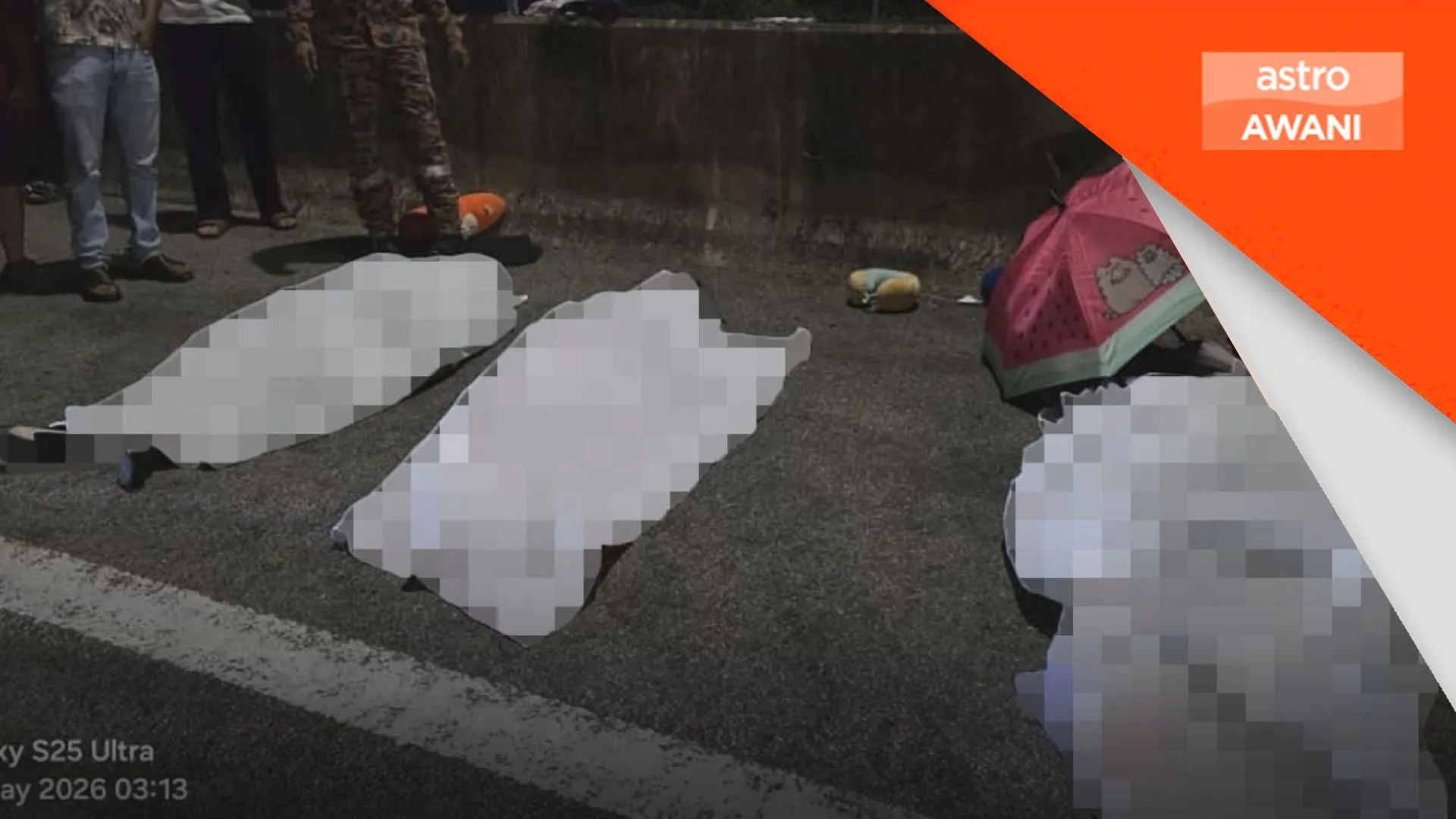 3 lelaki maut, seorang wanita parah dalam nahas di Karak