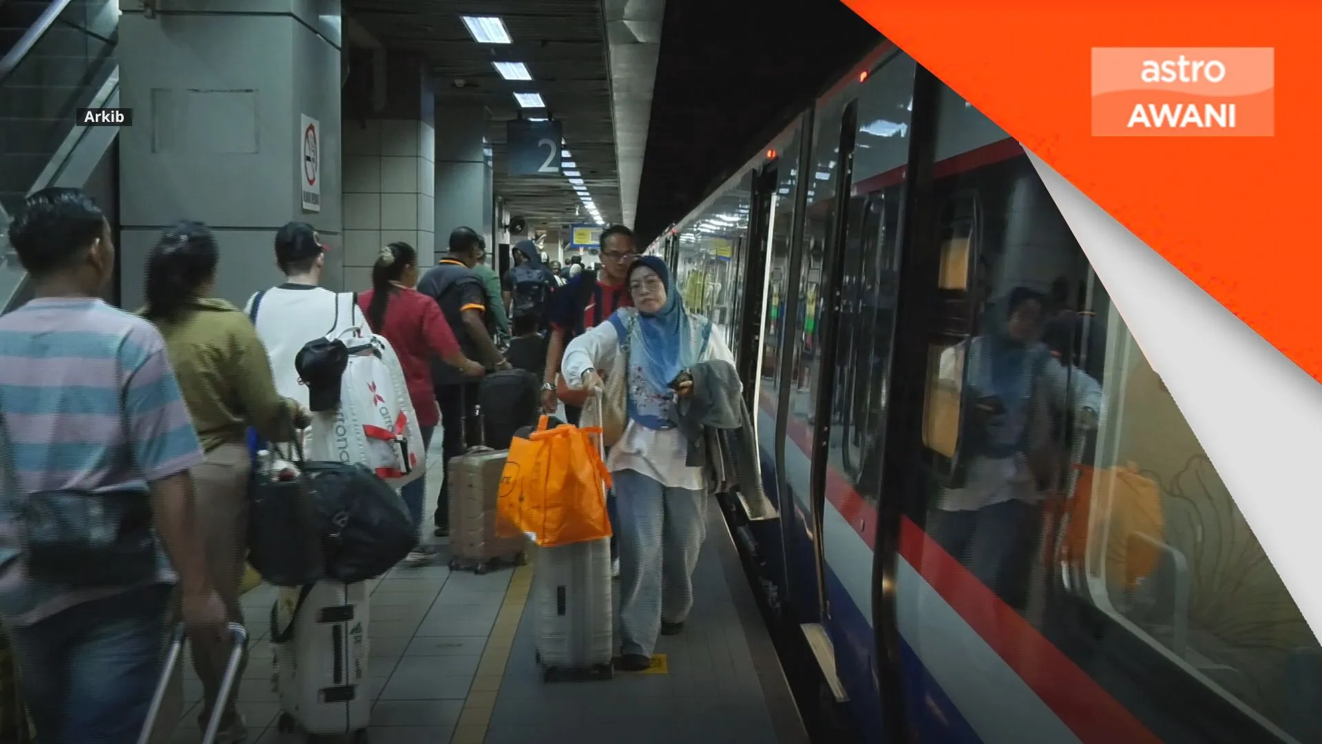 KTMB sedia 347,000 tempat duduk sempena cuti panjang