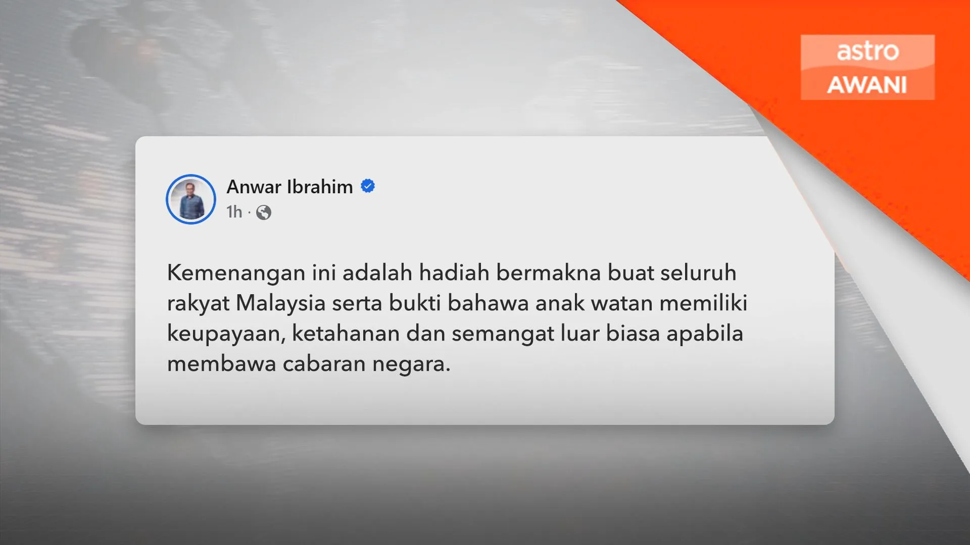 PM Anwar ucap tahniah kepada skuad regu sepak takraw