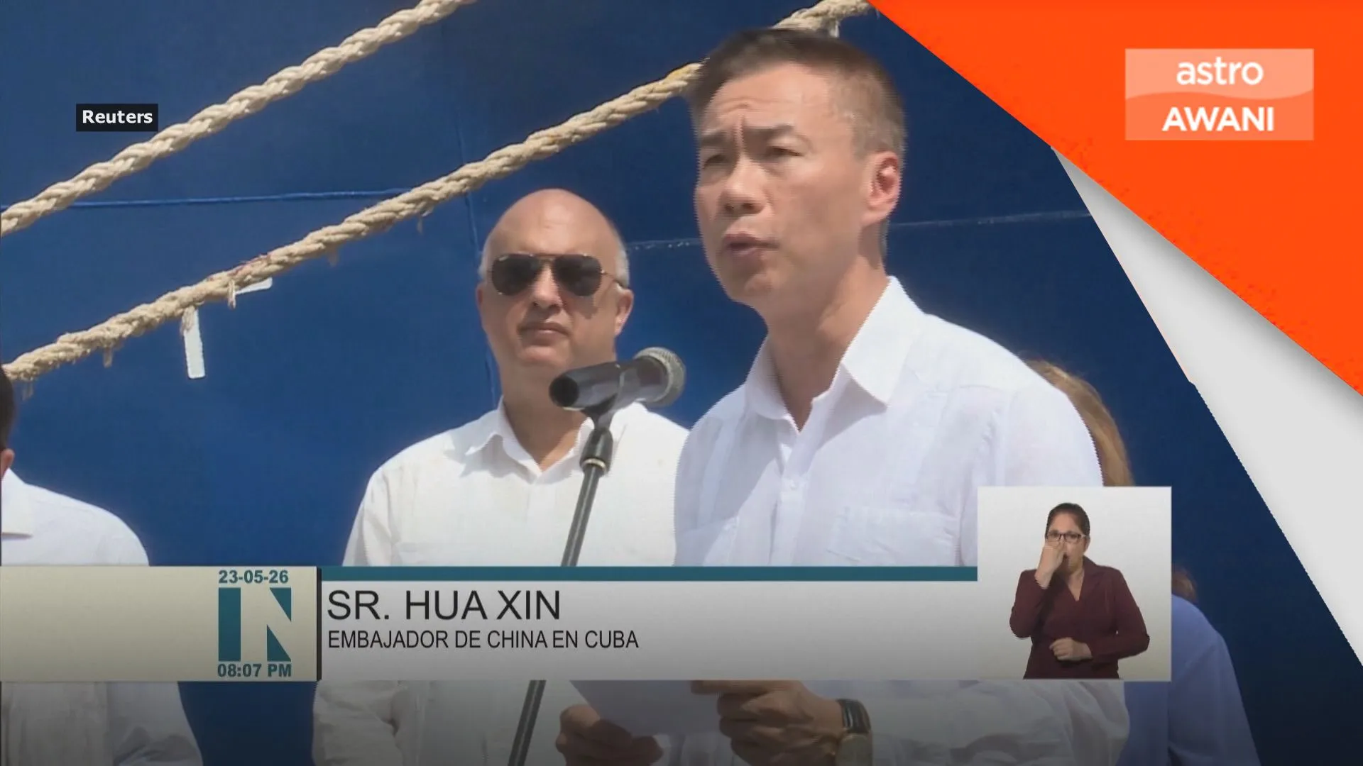China hantar bantuan beras terbesar ke Cuba