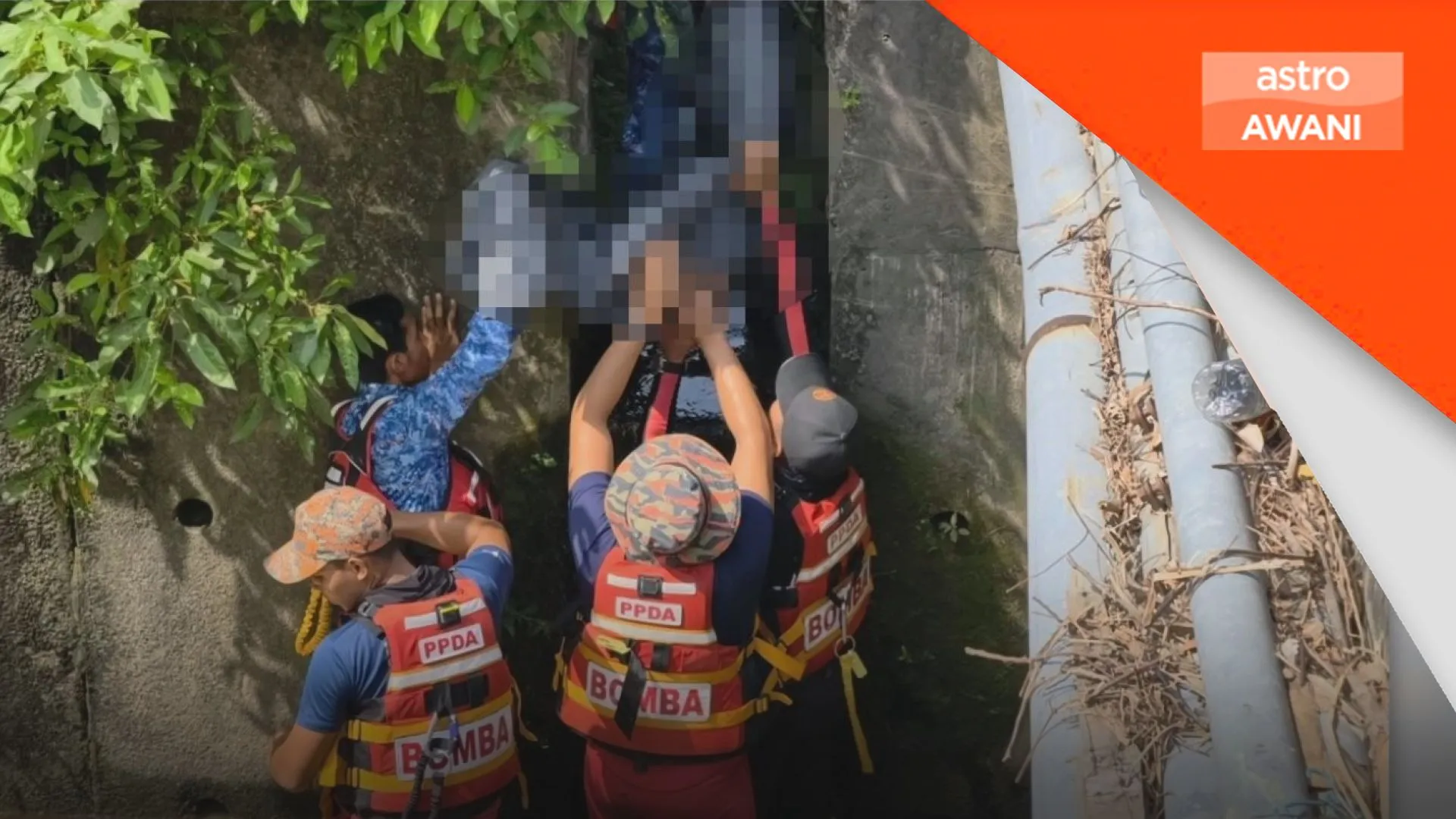 Kanak-kanak lemas ditemukan maut di sungai berhampiran NKVE.