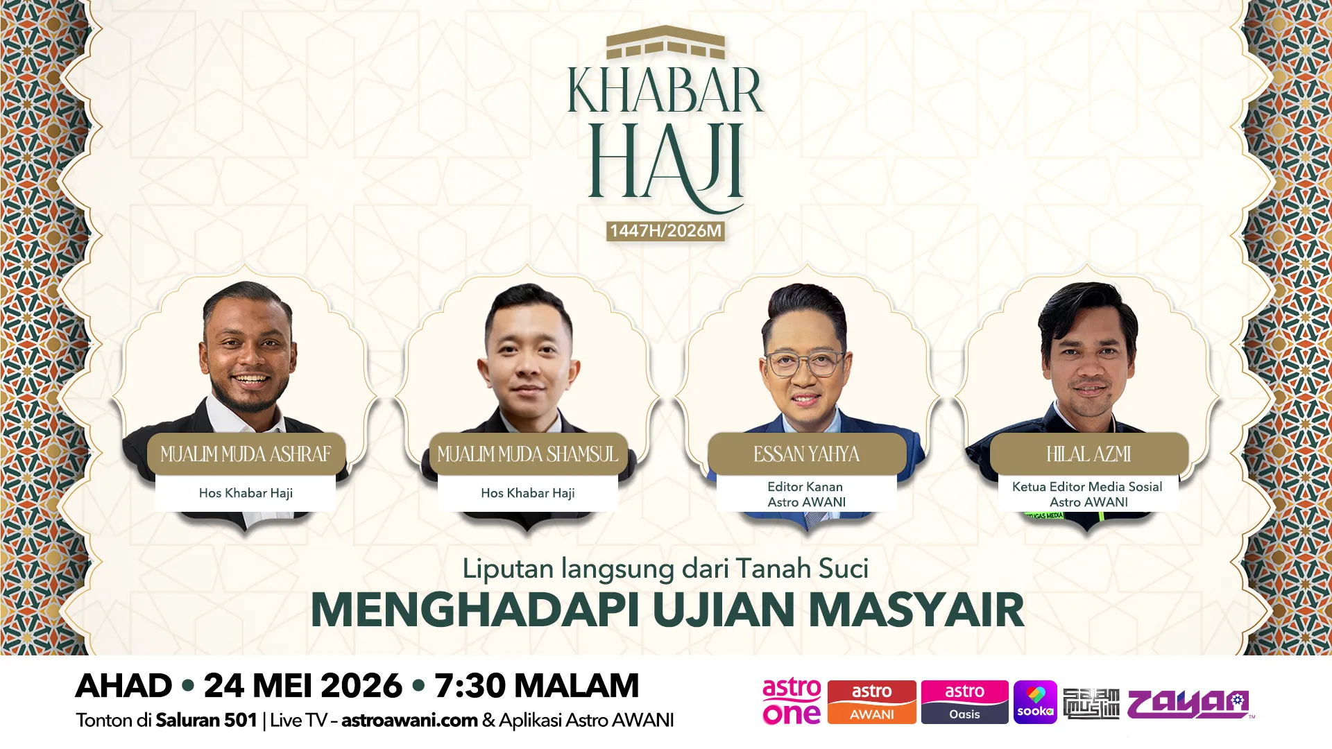 Khabar Haji2026: Menghadapi ujian Masyair