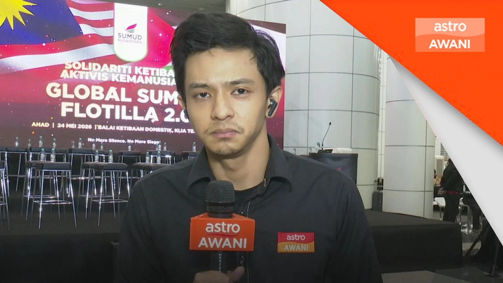 Ketibaan aktivis kemanusiaan GSF 2.0