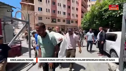 Kanak-kanak antara terbunuh dalam serangan Israel di Gaza