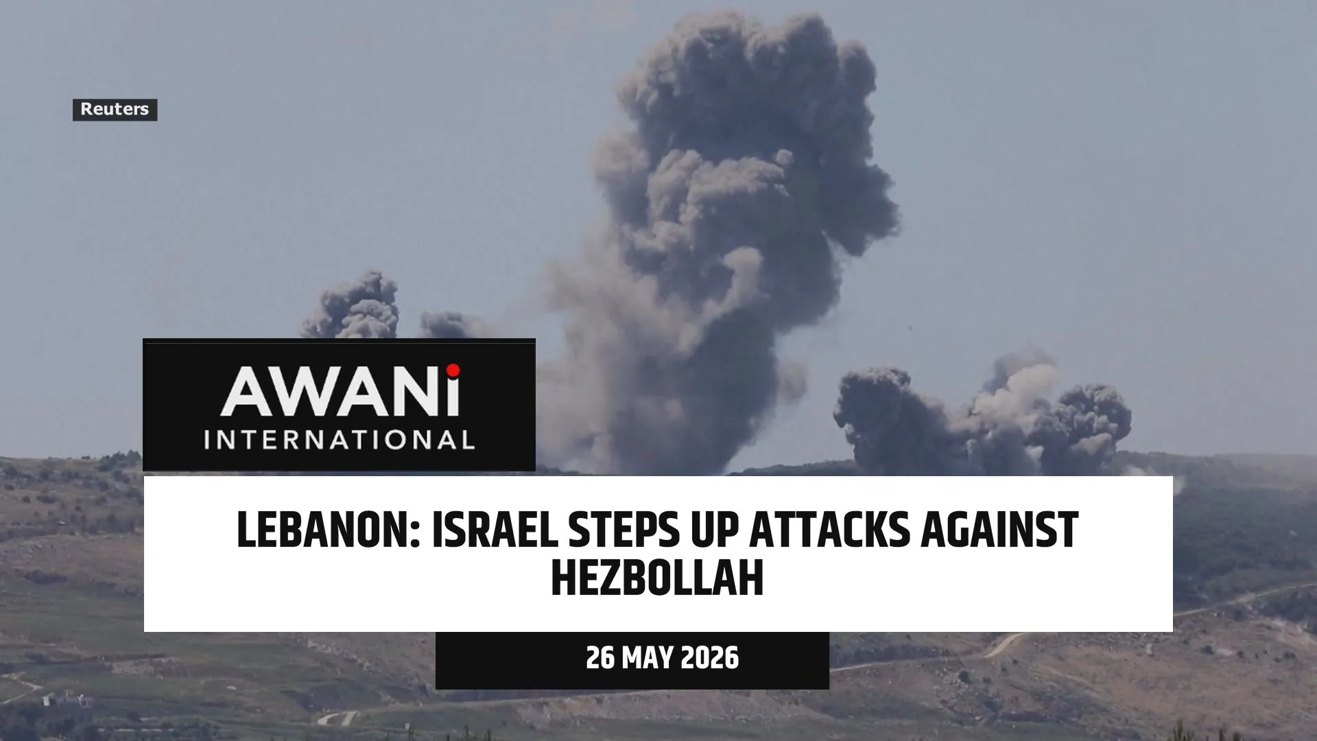 Israel steps up attacks against Hezbollah