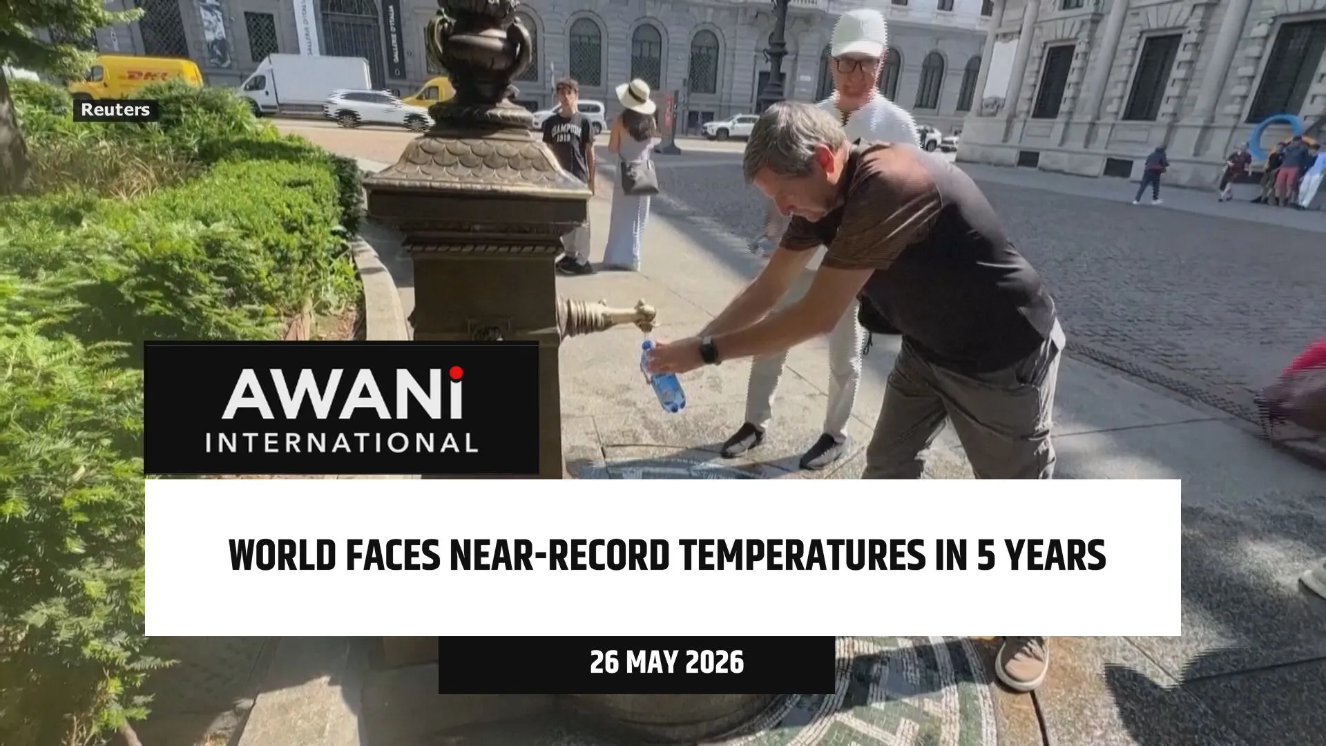 World faces near-record temperatures in 5 years