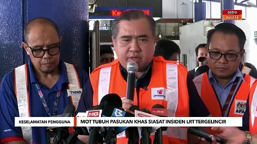 [TERKINI] MOT tubuh pasukan khas siasat insiden LRT tergelincir