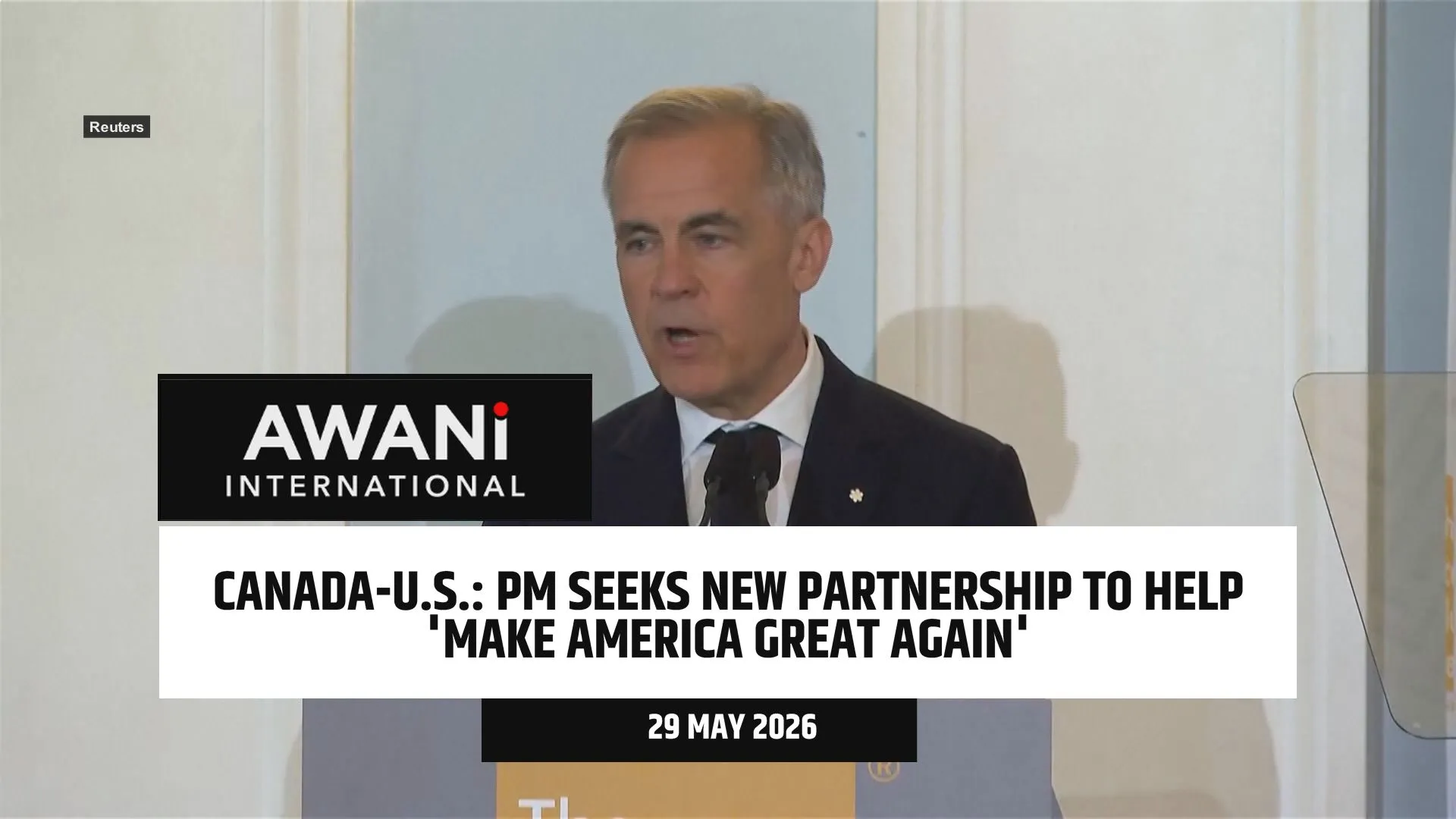 Canadian PM calls for new partnership with the U.S. to help 'make America great again'