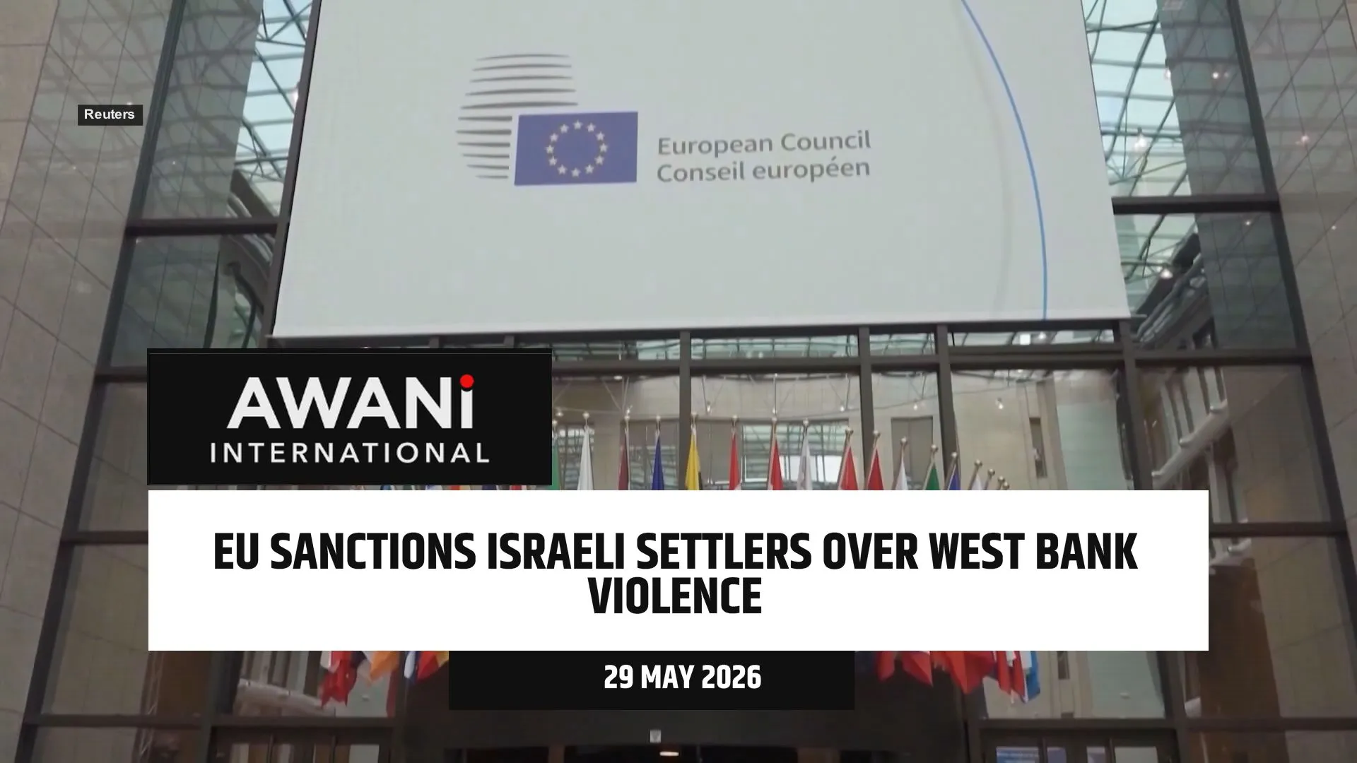 EU sanctions Israeli settlers over West Bank violence