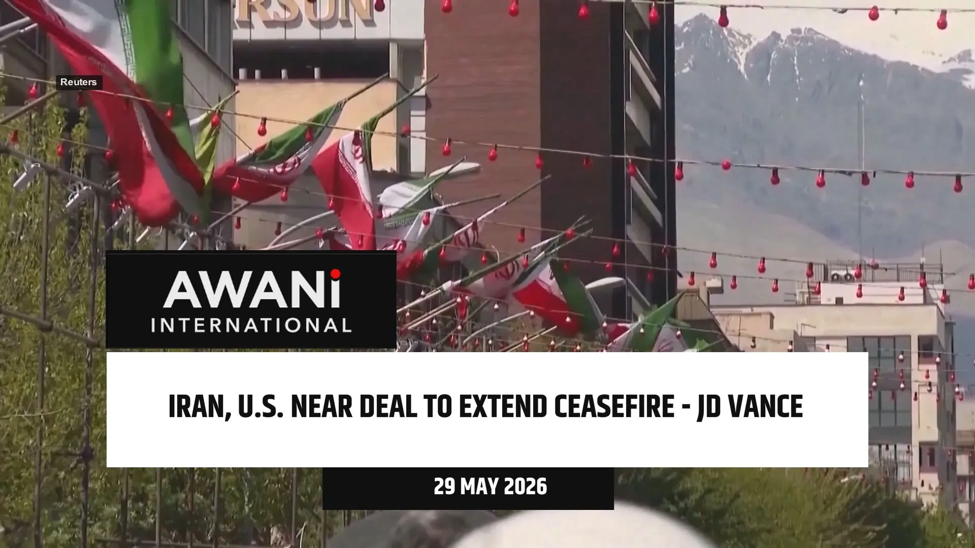 U.S., Iran near deal to extend ceasefire