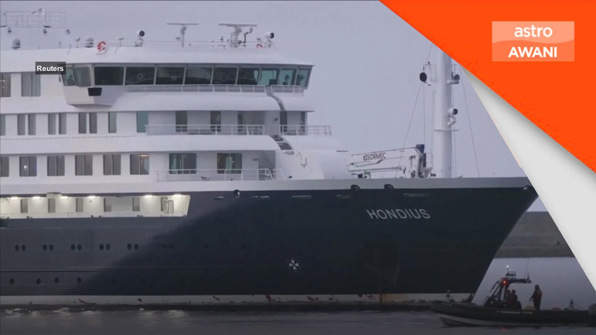 MV Hondius disahkan selamat, sambung pelayaran