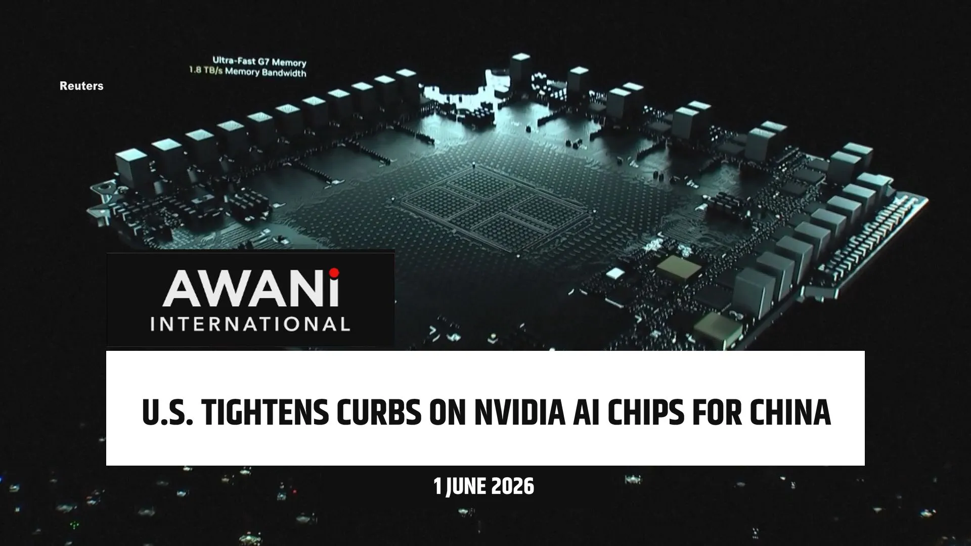 U.S. tightens curbs on Nvidia AI chips for China